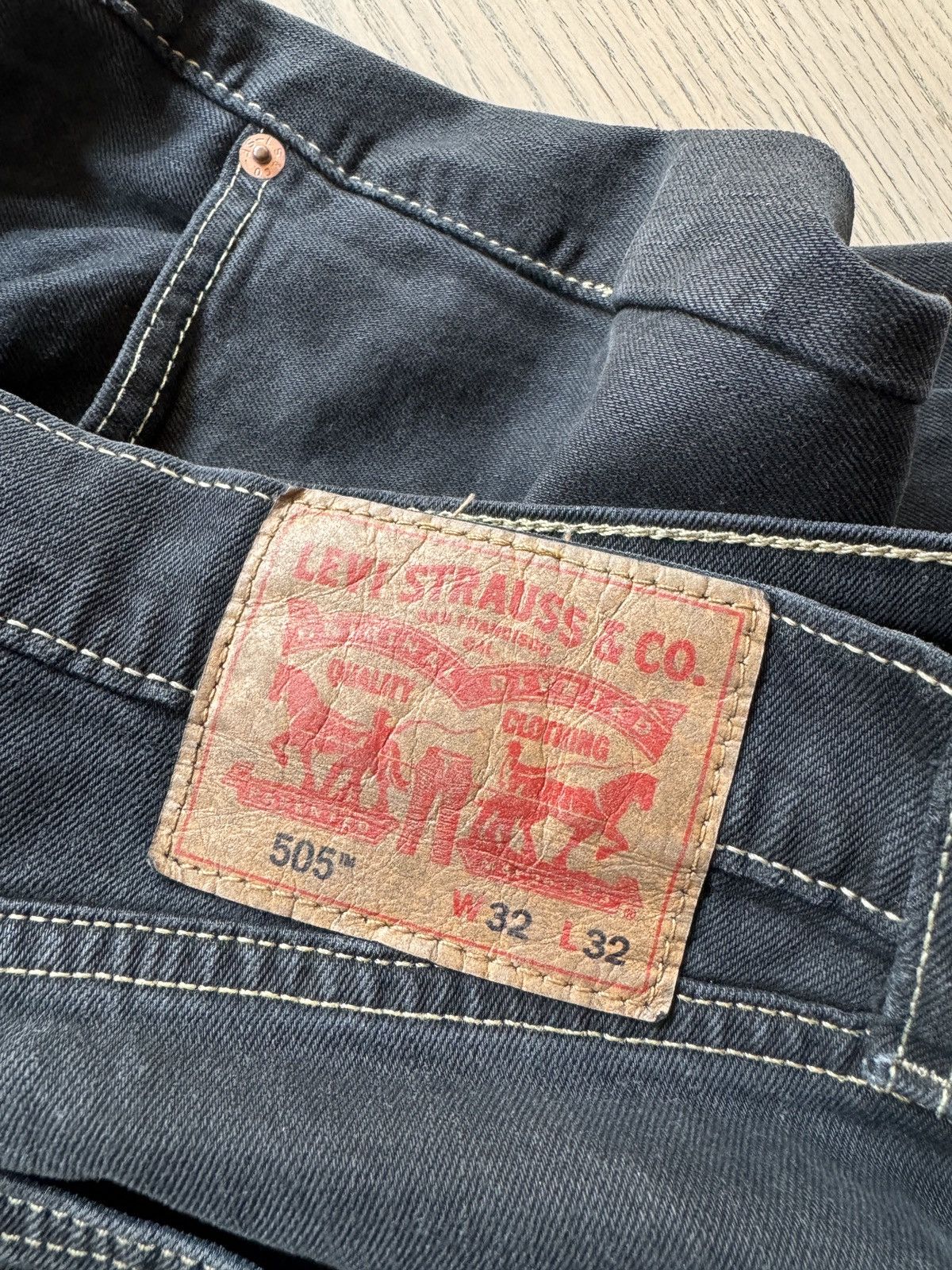 Levi's × basketcase gallery Basketcase gallery Levi’s denim Size US 32 / EU 48 - 4 Thumbnail
