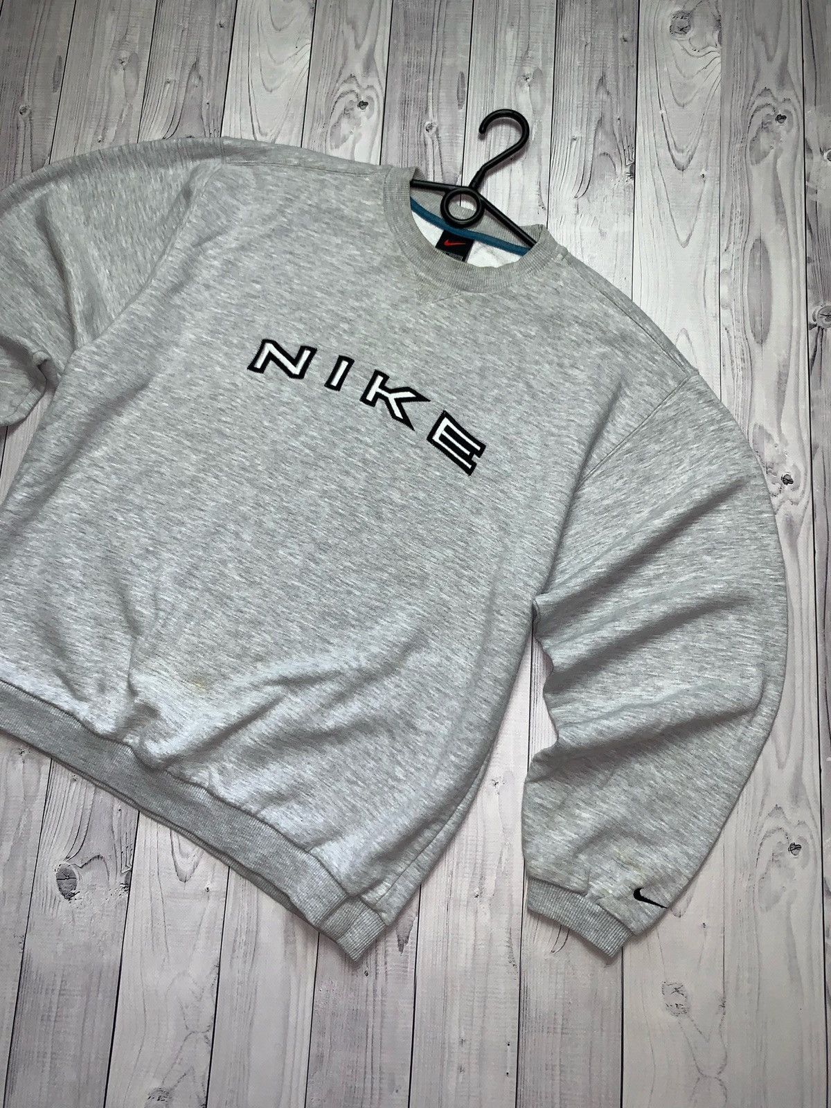 Nike × Vintage Vintage Nike sweatshirt big logo size M Size US M / EU 48-50 / 2 - 2 Thumbnail