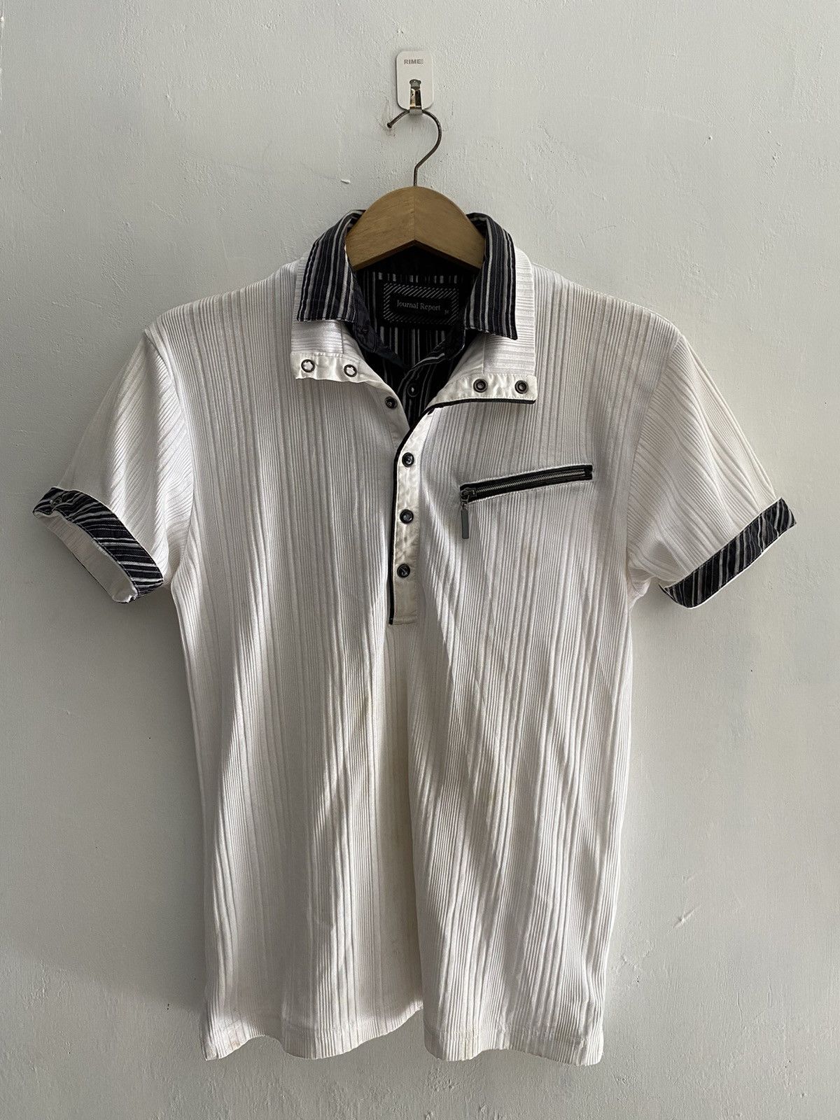 If Six Was Nine × Japanese Brand × Le Grande Bleu (L.G.B.) Japanese journal report double layers tshirts Size US M / EU 48-50 / 2 - 1 Thumbnail