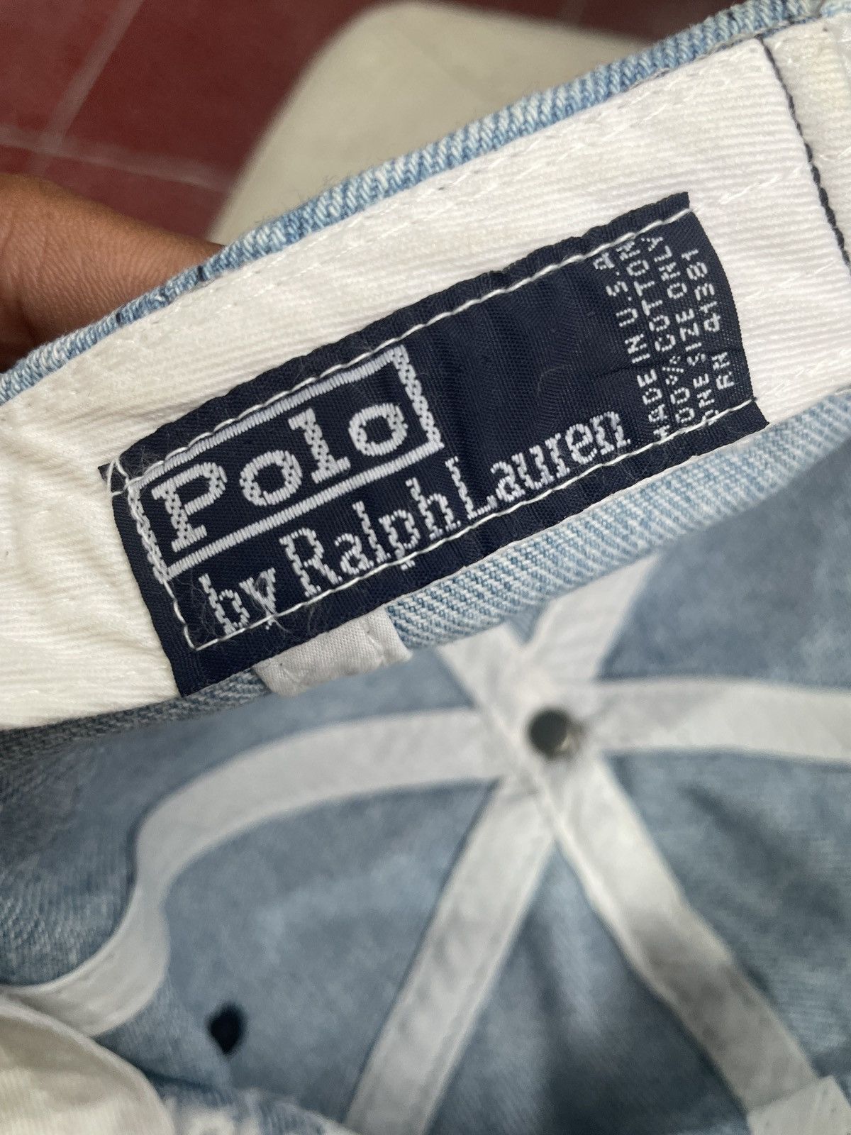 Polo Ralph Lauren Vintage Polo Ralph Lauren Jeans Flag USA Caps Size ONE SIZE - 4 Thumbnail
