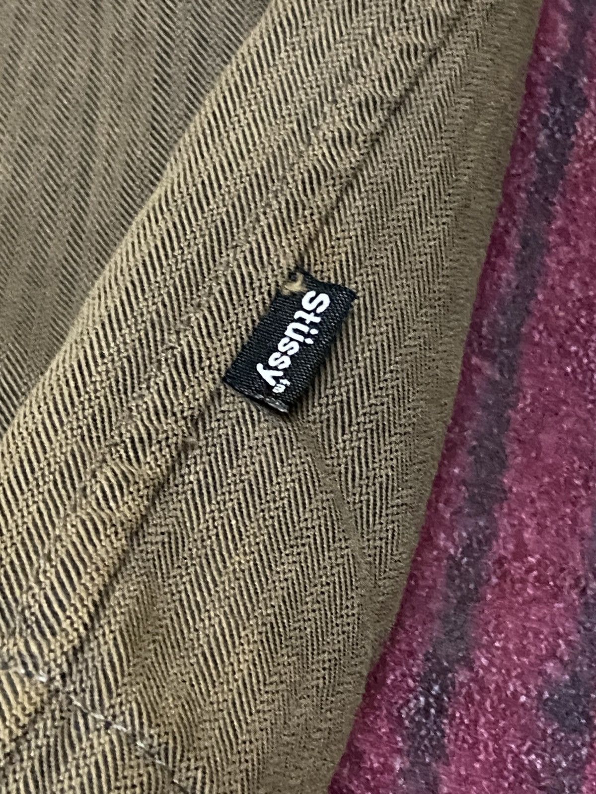 Stussy VINTAGE STUSSY JAPAN HERRINGBONE 4 POCKET JACKET Size US S / EU 44-46 / 1 - 8 Thumbnail