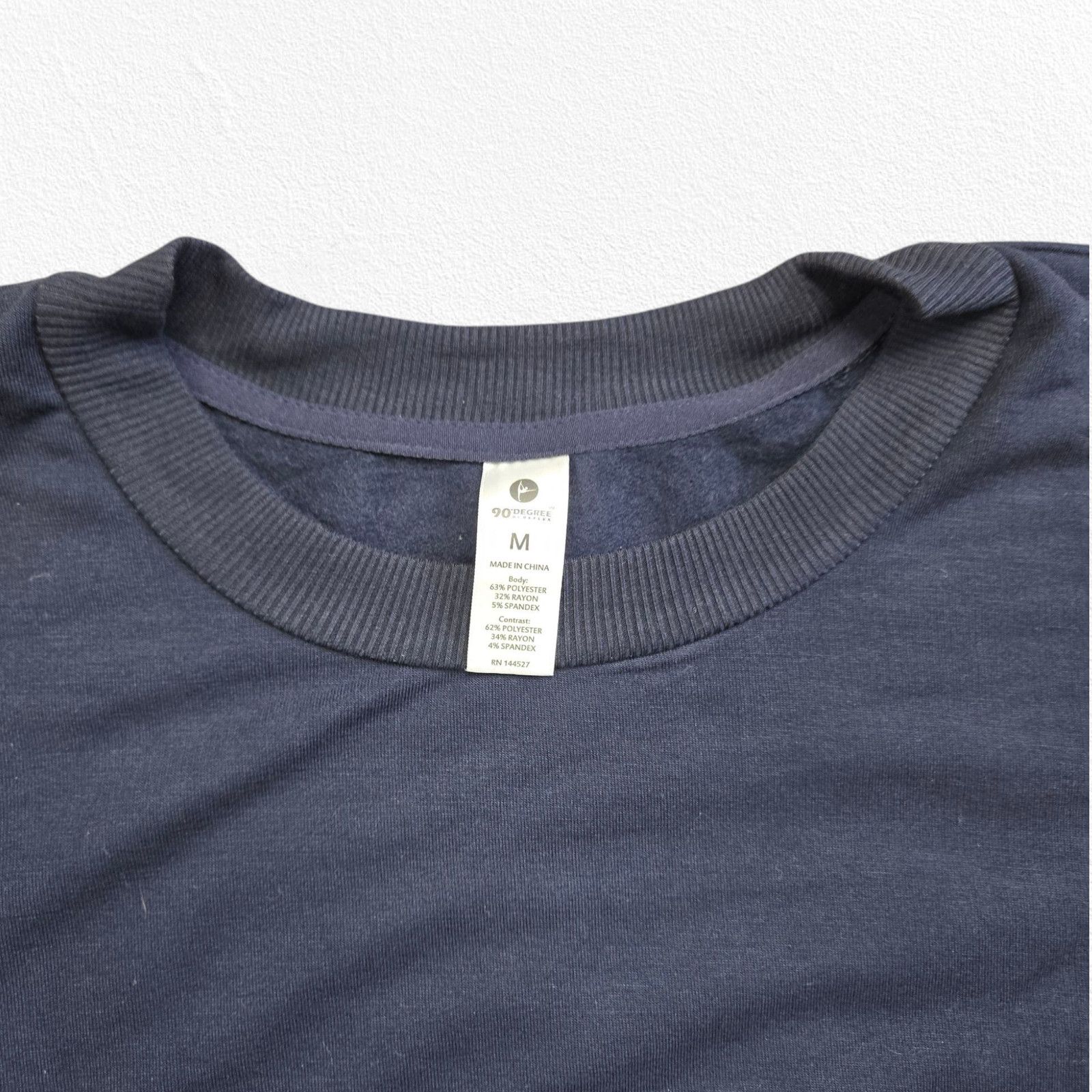 Other Dark Navy Blue Cropped Pullover Sweatshirt Size Medium Size M / US 6-8 / IT 42-44 - 3 Thumbnail