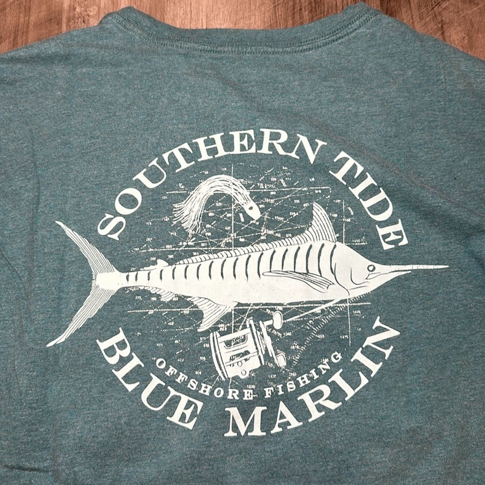 Southern Tide Southern Tide The Skipjack Blue Marlin Tee - Small Size US S / EU 44-46 / 1 - 5 Thumbnail