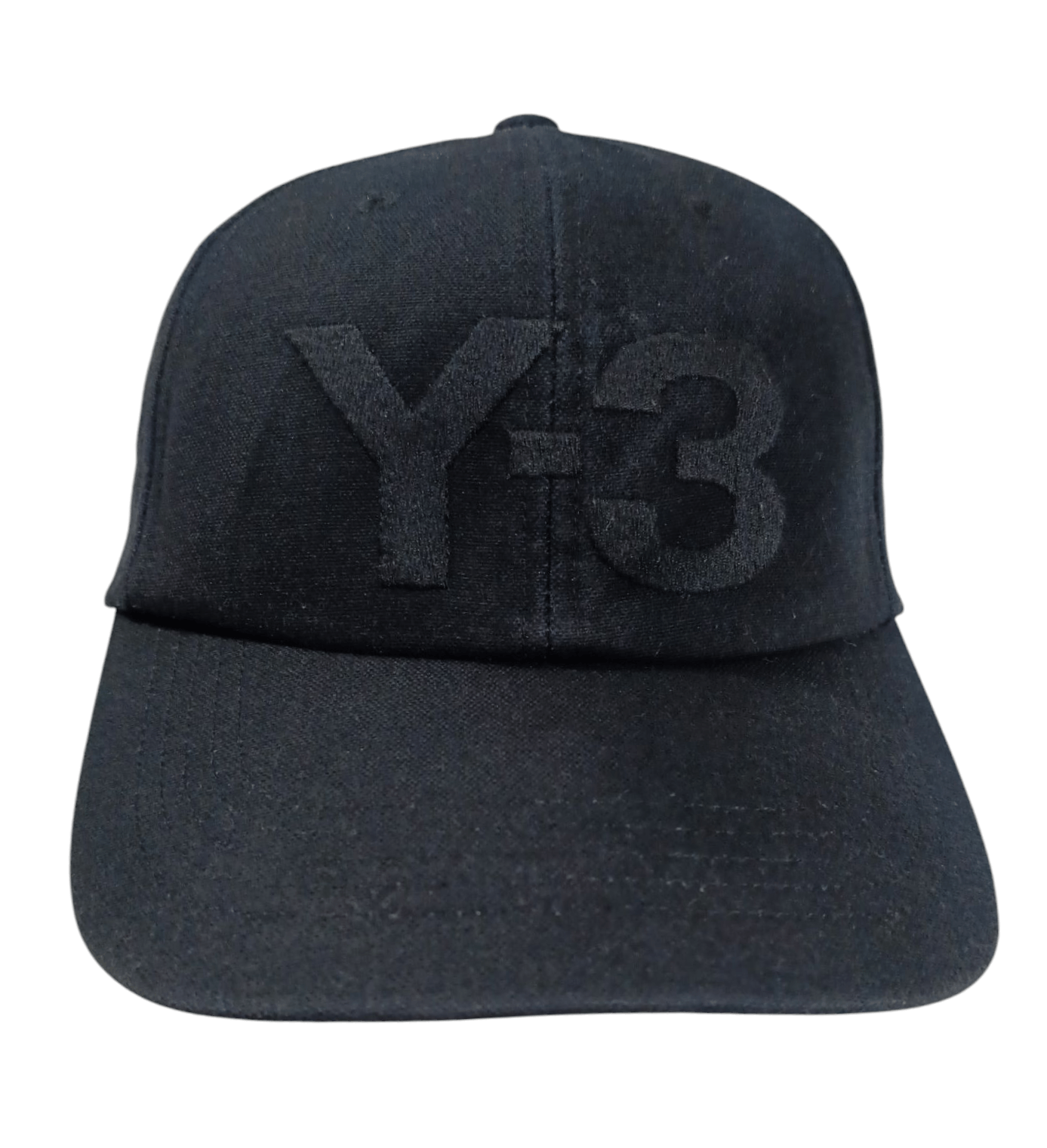 Adidas × Y-3 × Yohji Yamamoto Y-3 Adidas Yohji Yamamoto Full Black Baseball Cap Size ONE SIZE - 1 Thumbnail
