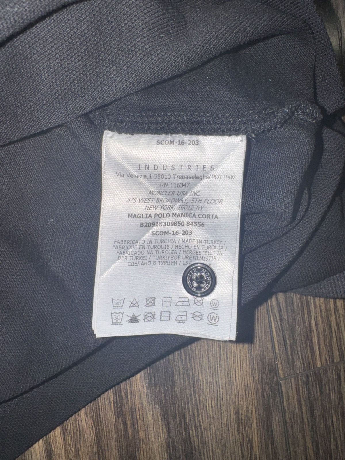 Moncler MONCLER MAGLIA POLO MANICA CORTA SHORT SLEEVED POLO SHIRT Size US M / EU 48-50 / 2 - 5 Thumbnail