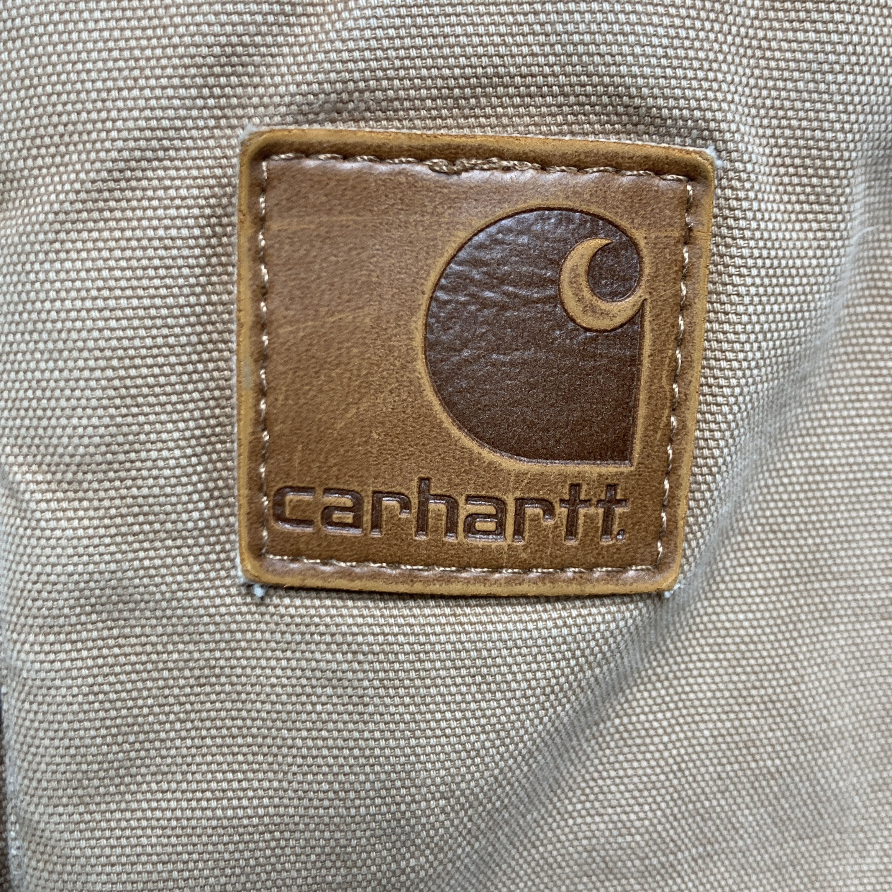 Carhartt Thrashed Carhartt V300 BUC Buckskin Quilt Lined Vest Medium Size US M / EU 48-50 / 2 - 10 Thumbnail