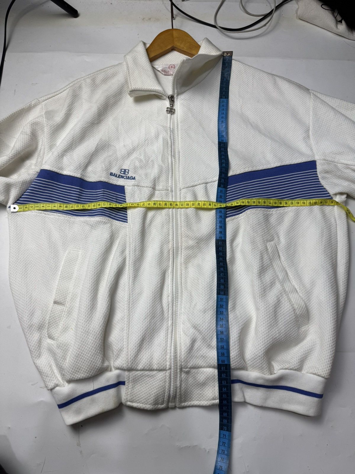 Balenciaga BALENCIAGA TRACKSUIT JACKET VINTAGE 90s Size US L / EU 52-54 / 3 - 8 Thumbnail