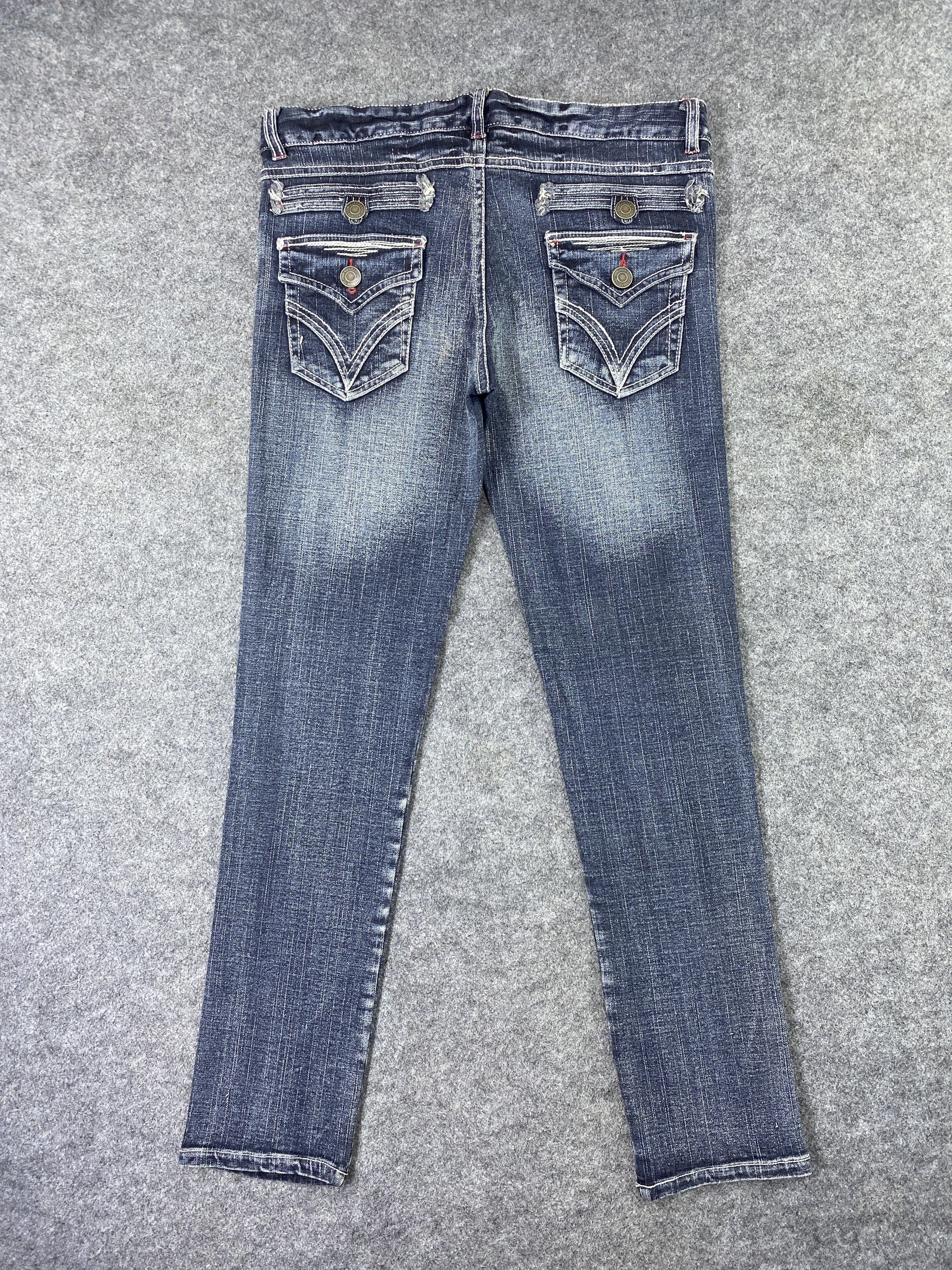 Japanese Brand Japanese Brand Blue Wash Jeans - J1100 Size US 33 - 3 Thumbnail