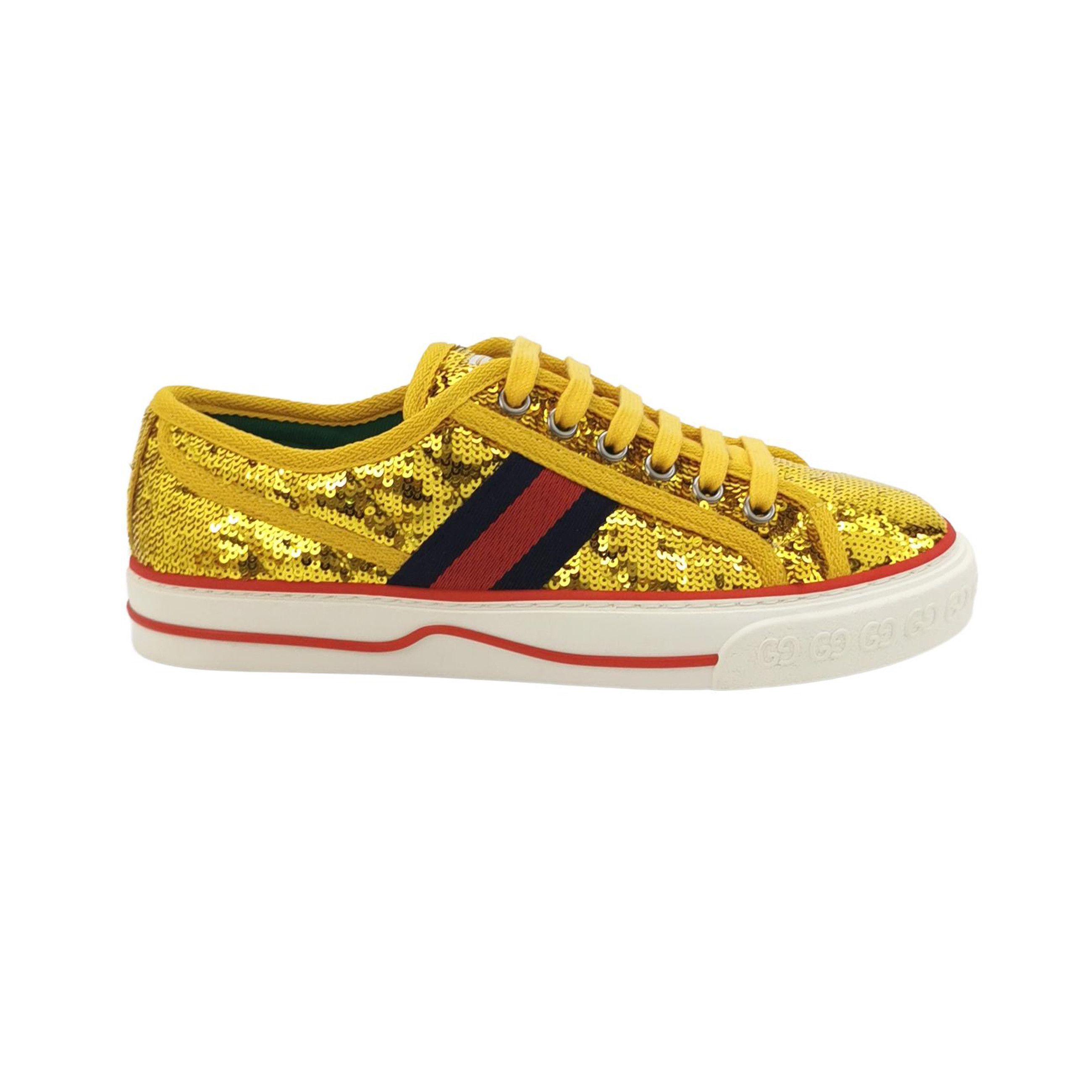 Gucci Gucci Women 5 Lowtop Sneakers Size US 5 / IT 35 - 1 Thumbnail