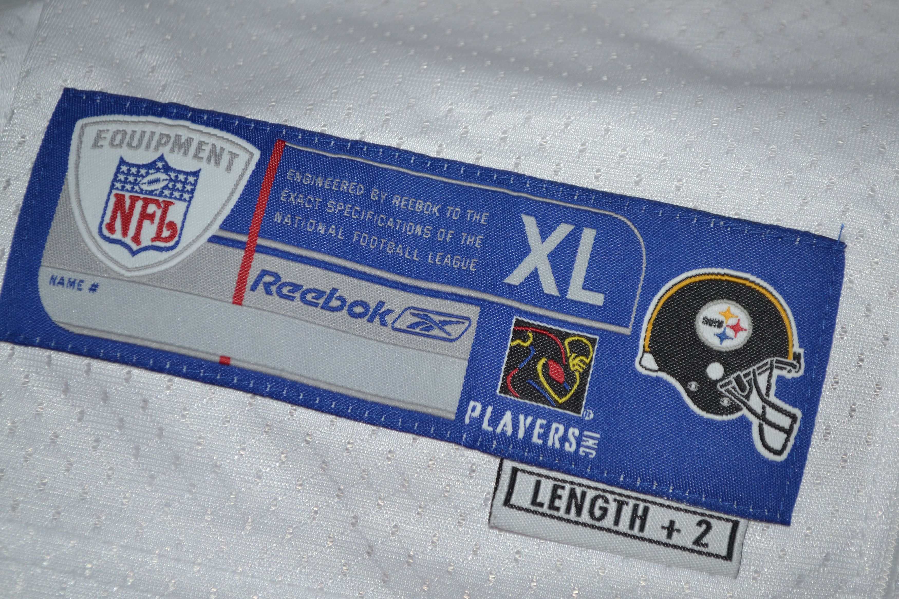 Reebok Pittsburgh Steelers NFL Football Jersey Ben Roethlisberger Size US XL / EU 56 / 4 - 7 Thumbnail