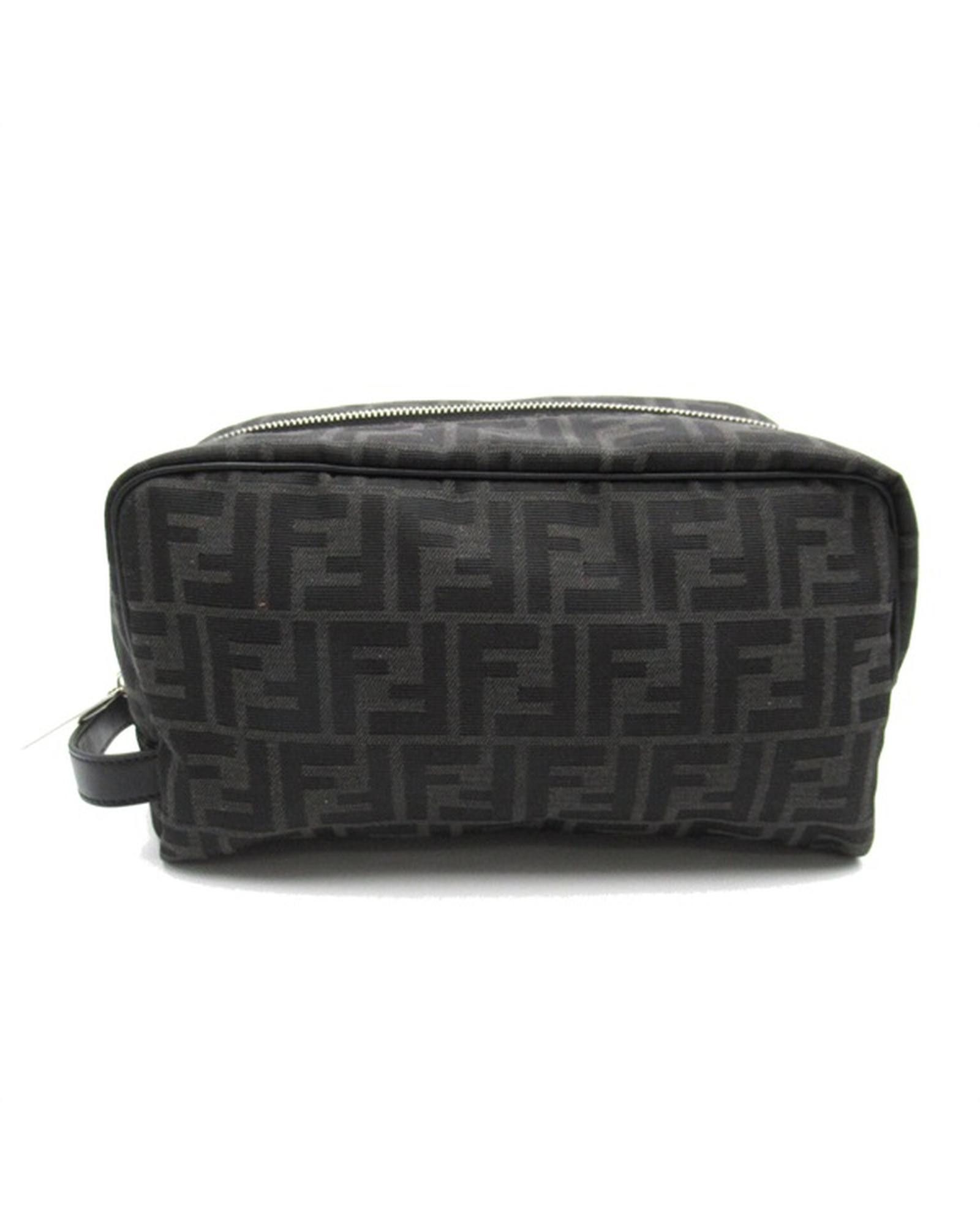 image of Black Toiletry Case By Fendi, Women's