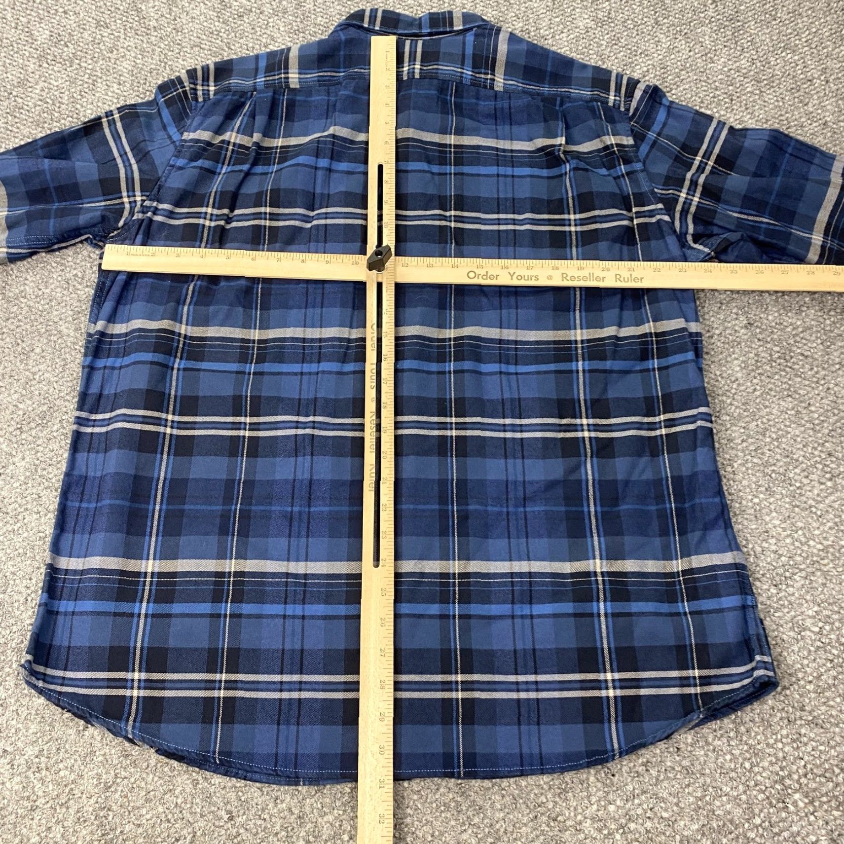Eddie Bauer Eddie Bauer Shirt Mens XL Blue Plaid Cotton Button-Down Long Sleeve Classic Fit Size US XL / EU 56 / 4 - 6 Thumbnail