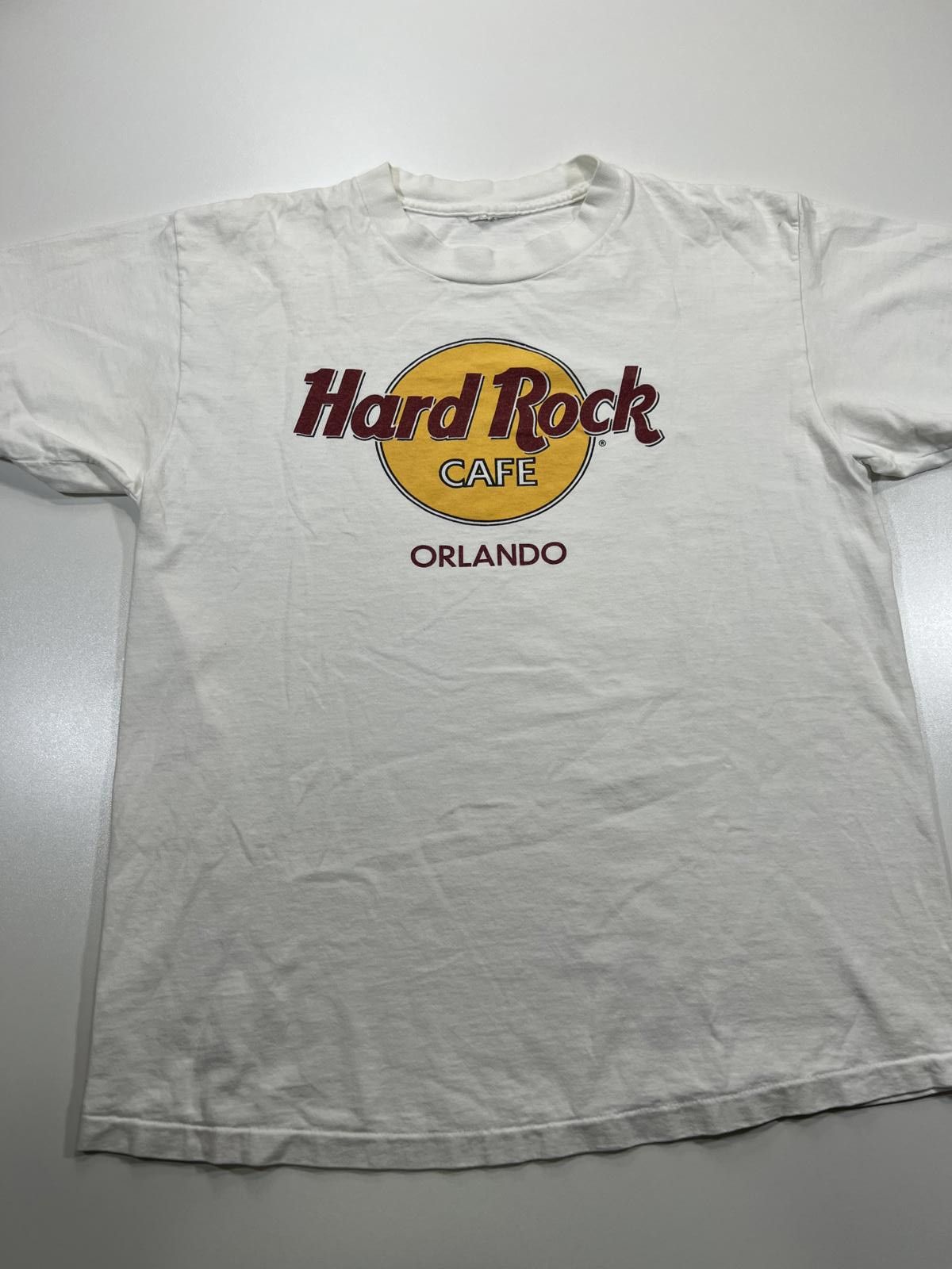 Hard Rock Cafe Hard Rock Cafe Orlando White T-Shirt Size ONE SIZE - 1 Thumbnail