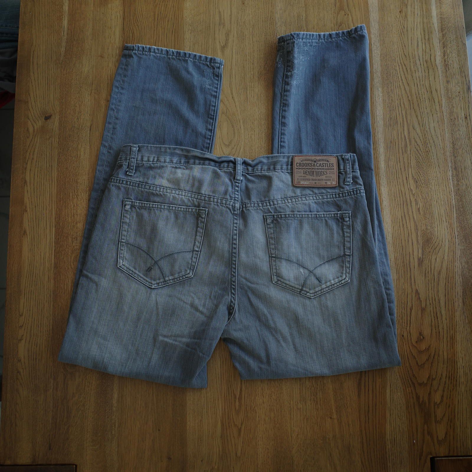 Crooks & Castles Men's Crooks & Castles Jeans Vintage Size 34x32 Size US 34 / EU 50 - 4 Thumbnail