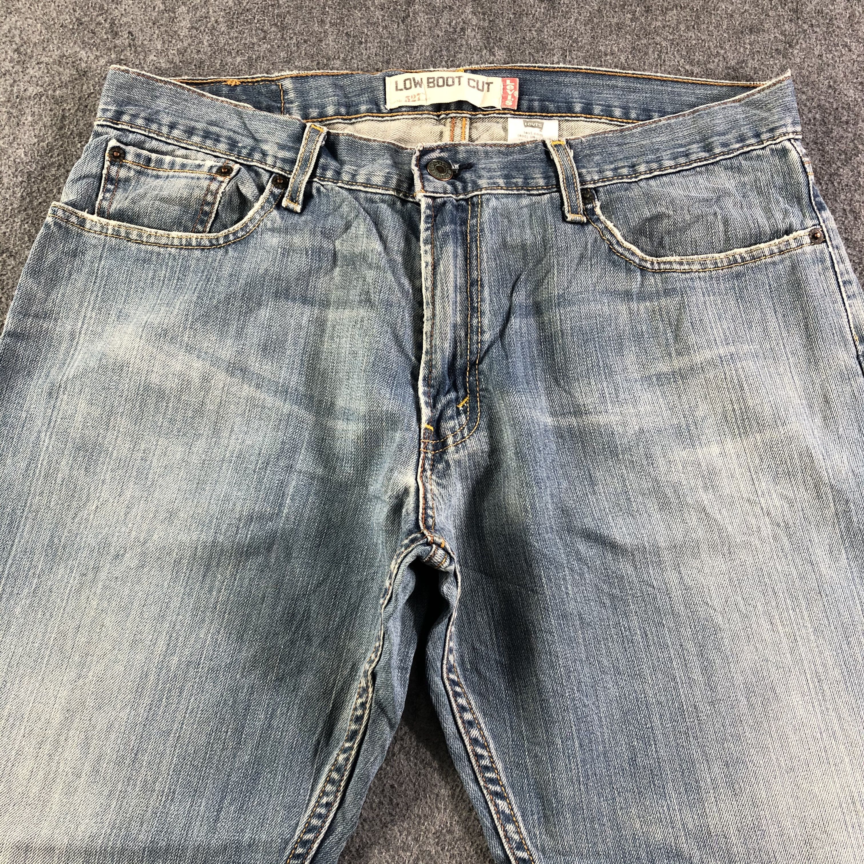 Levi's Vintage Blue Wash Levis 527 Jeans-J3062 Size US 35 - 3 Thumbnail