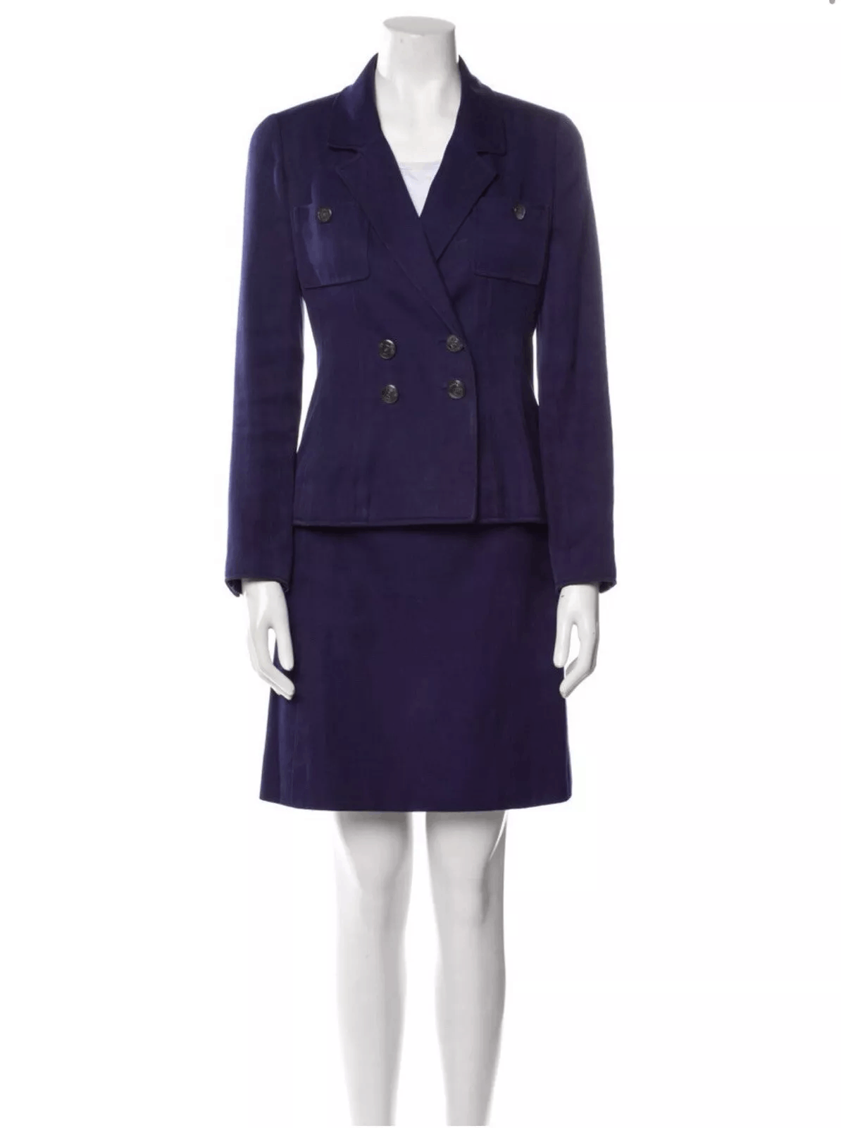 Chanel Chanel Suit Two Piece Vintage Cruise 1997 Karl Largerfeld Size M / US 6-8 / IT 42-44 - 1 Thumbnail