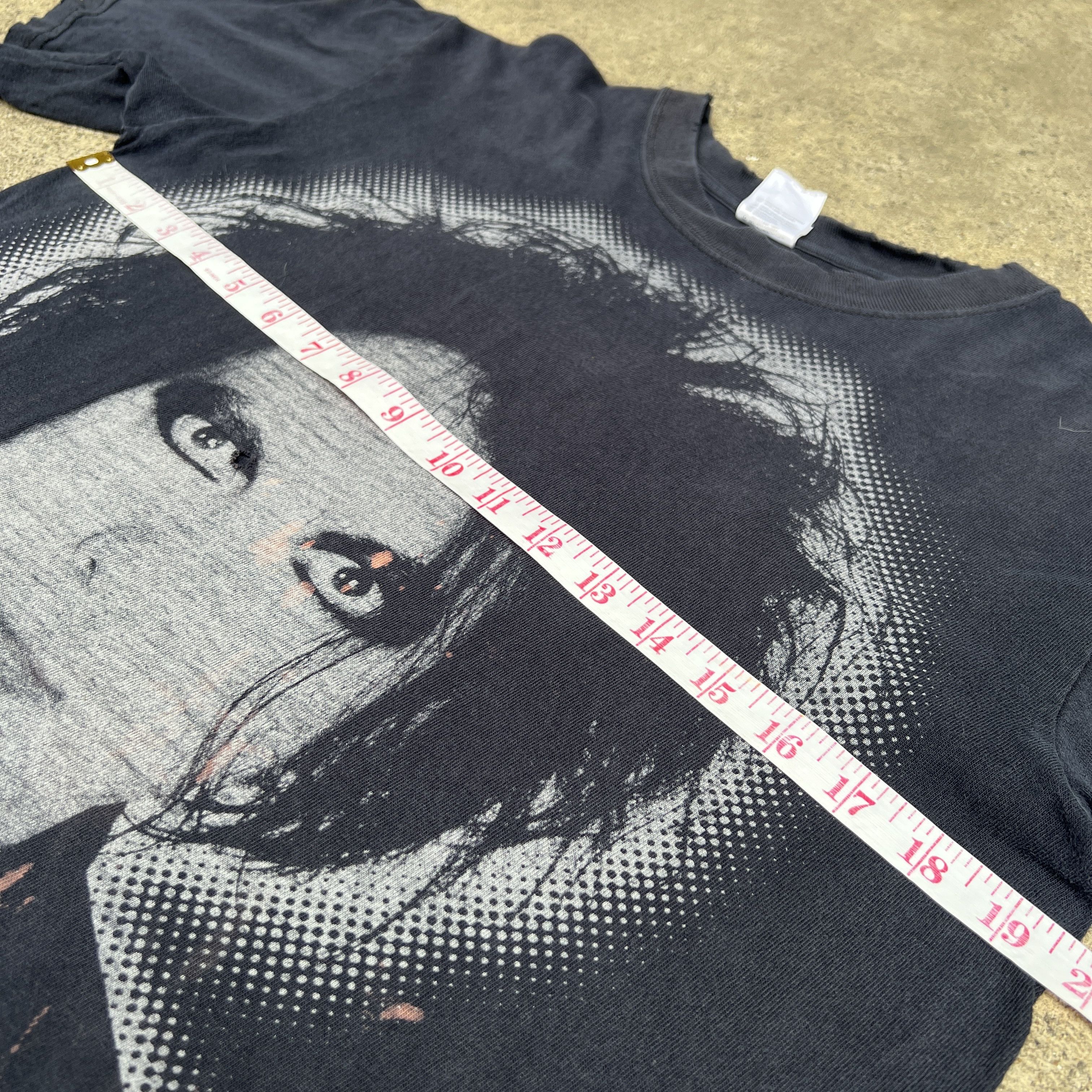 Band Tees Vintage Y2K The Cure Promo Tee Robert Smith faded Distressed Size US M / EU 48-50 / 2 - 16 Thumbnail
