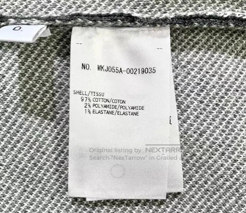 Thom Browne Thom Browne T-shirt zip coat Size US XS / EU 42 / 0 - 6 Thumbnail