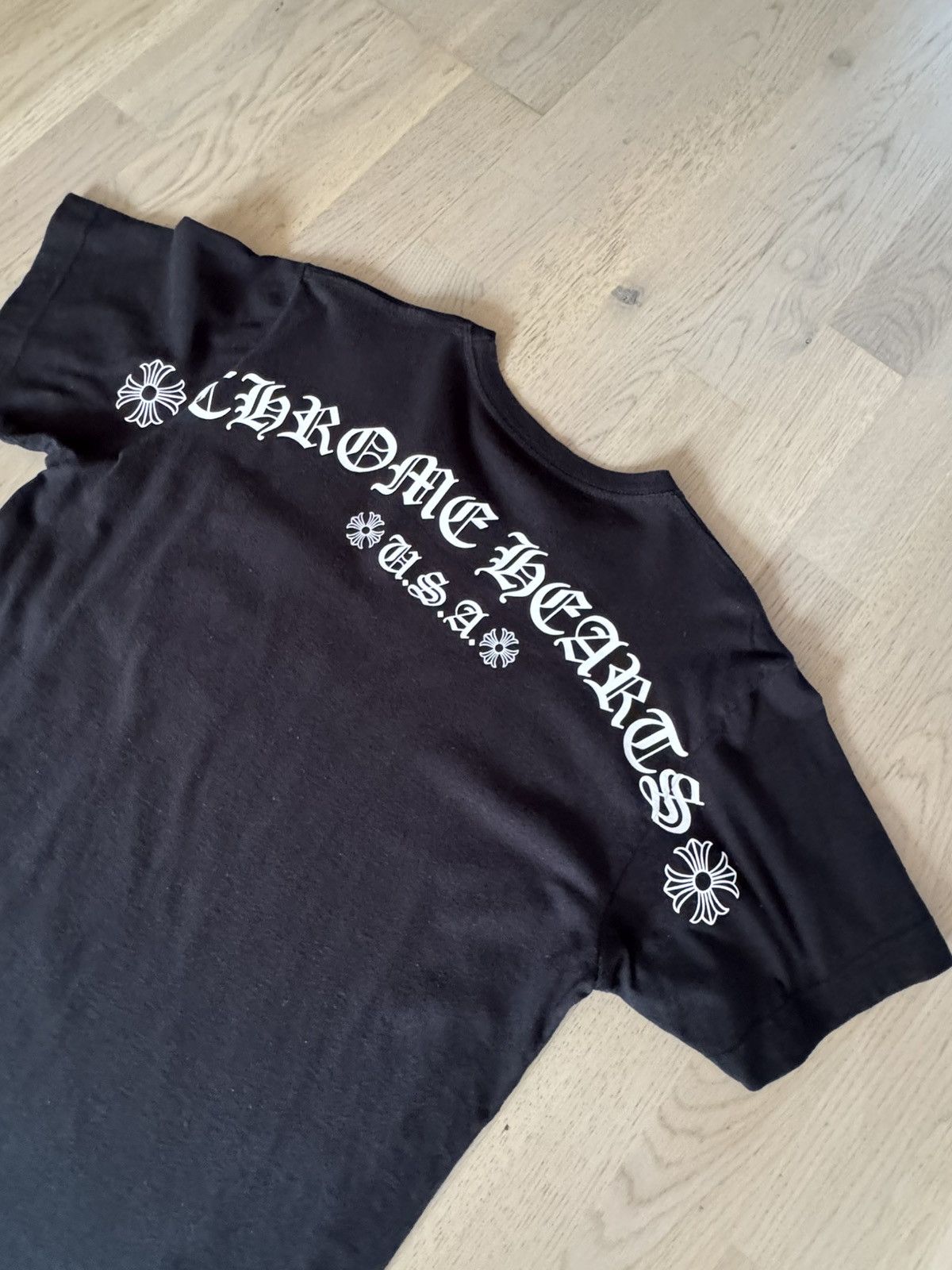 Chrome Hearts CHROME HEARTS tshirt SEE REAL MEASUREMENTS BY TAPE IN PHOTOS Size US M / EU 48-50 / 2 - 14 Thumbnail