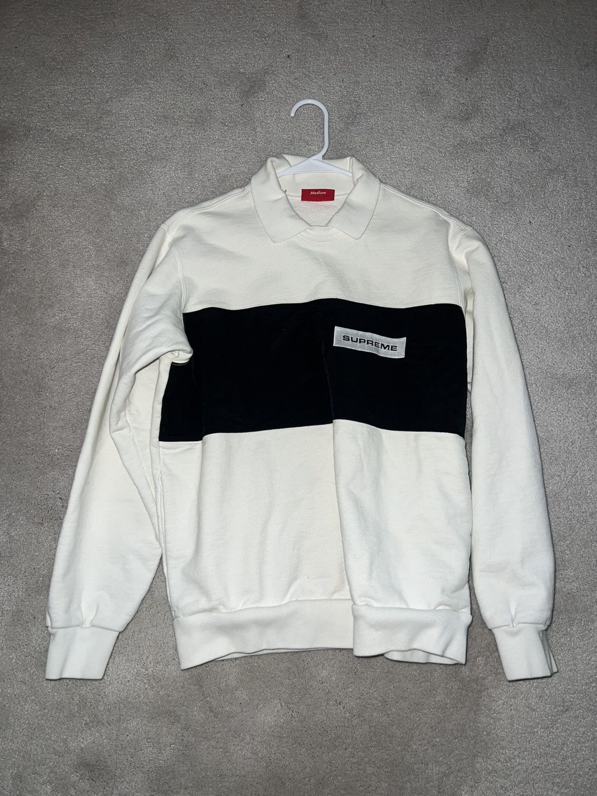 Supreme Supreme Rugby Polo Sweatshirt | Grailed