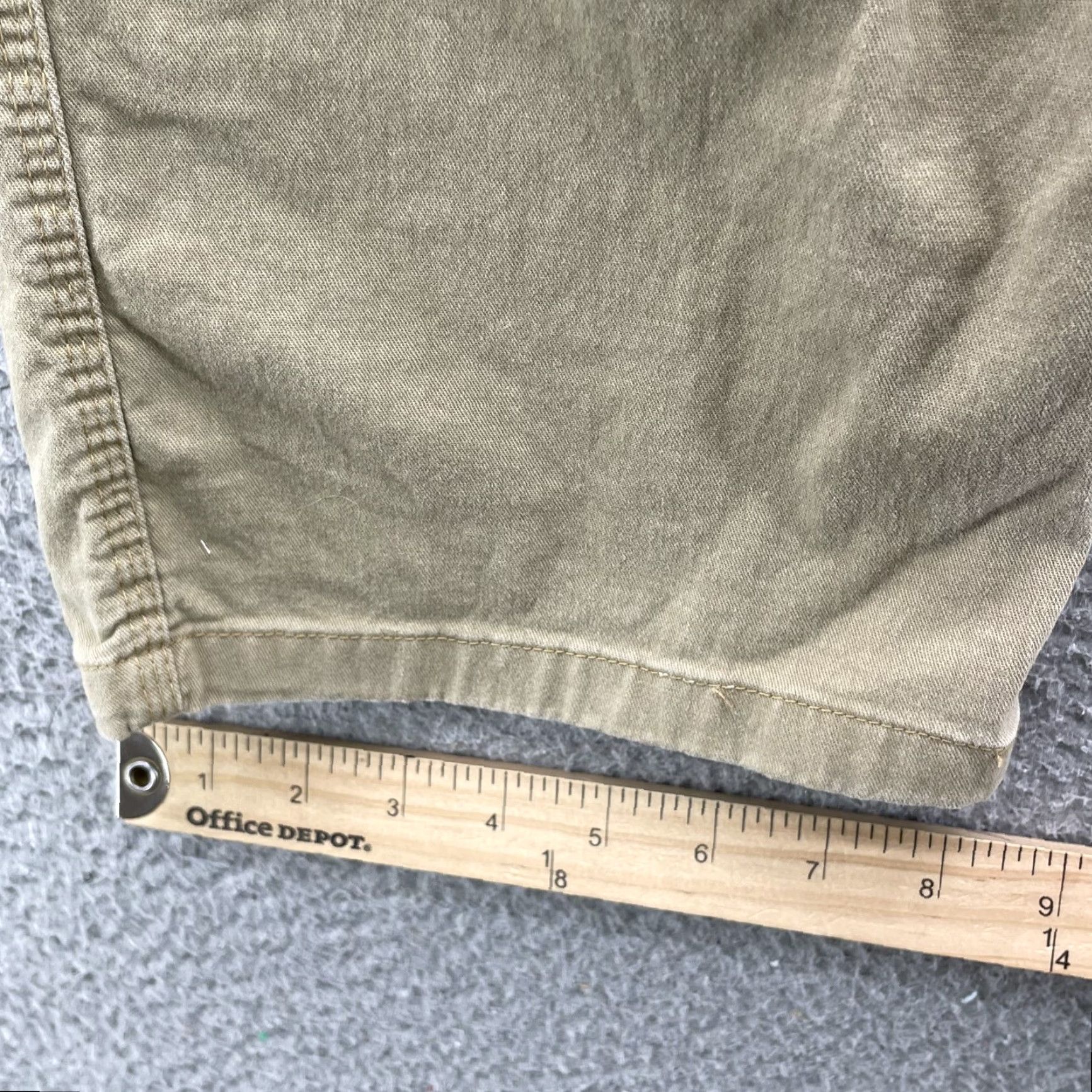 Wrangler VINTAGE Wrangler Cargo Pants Mens 33x29* Khaki Utility Workwear Rodeo Outdoor Skater 90s Size US 33 - 6 Thumbnail