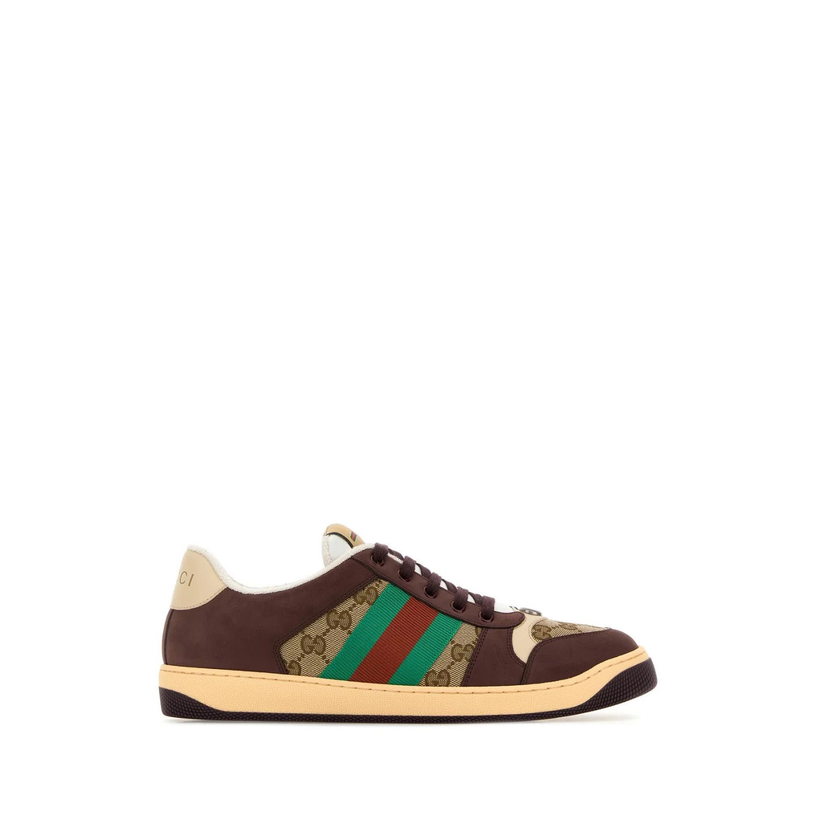 GUCCI GG Multicolor Leather Sneakers New & Authentic (Men's