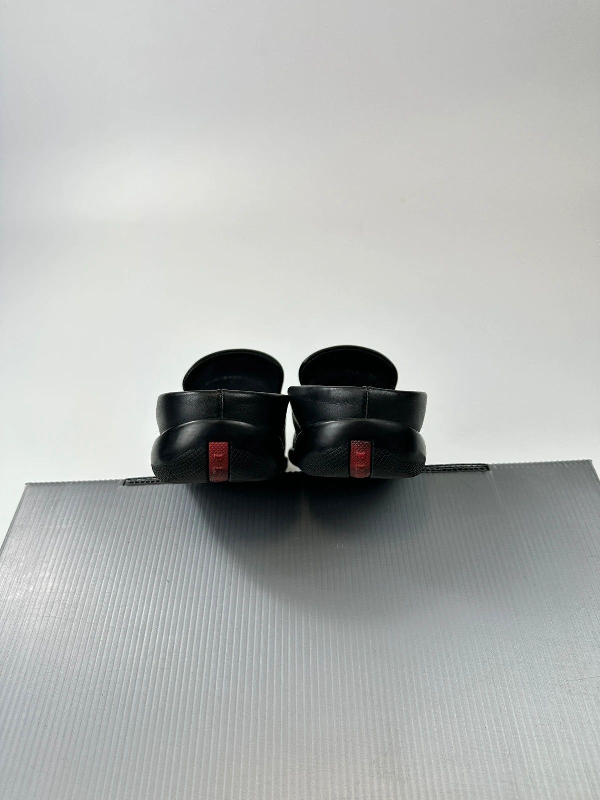 Prada Prada Sport 00’s Black CalfSkin Leather Flat Mules Shoes Size US 10 / EU 43 - 9 Thumbnail