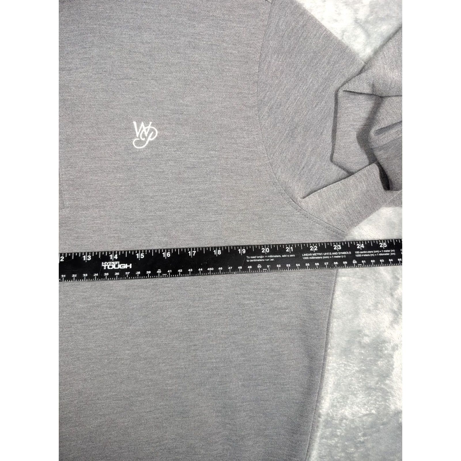 Footjoy FootJoy Pullover Mens M Gray Quarter Zip Golf WP Logo Lightweight Long Sleeve Mock Neck Zip Men’s Casual Activewear Shirt Size US M / EU 48-50 / 2 - 3 Thumbnail
