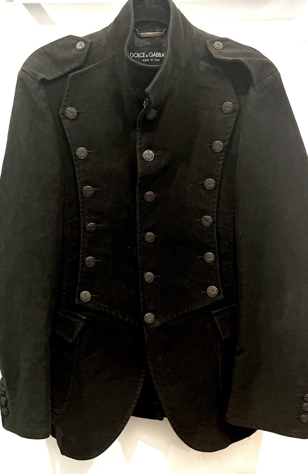 Dolce & Gabbana Dolce & Gabbana Men Military Jacket from AW2006 Collection Size US S / EU 44-46 / 1 - 1 Thumbnail