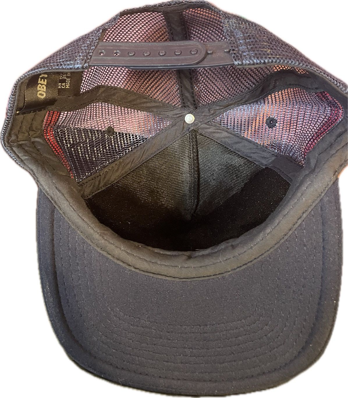 Obey × Vintage Vintage Obey Propaganda snapback 3 stripe Size ONE SIZE - 5 Thumbnail