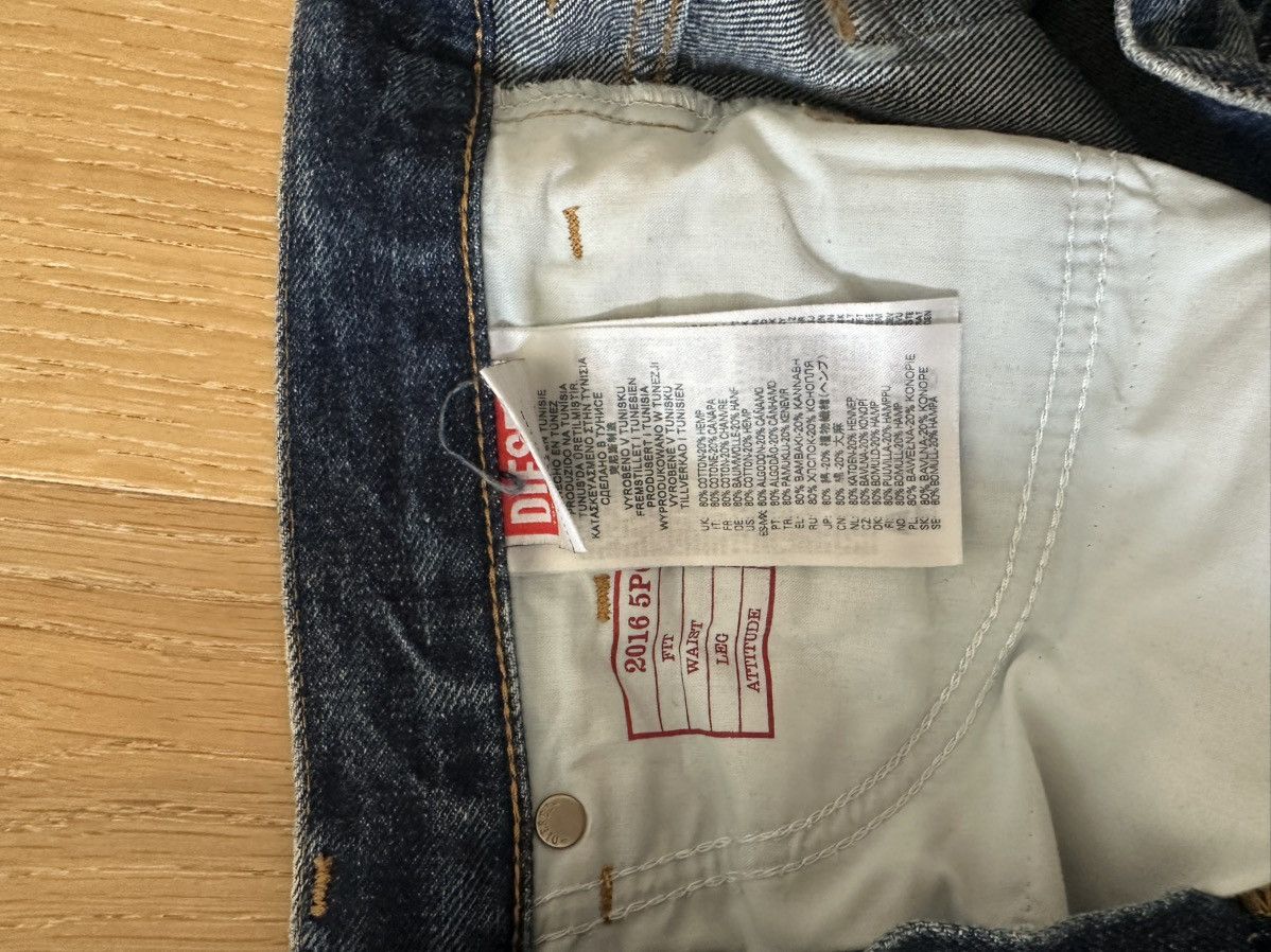 Diesel Diesel 2016 5 Pocket Boyfriend Blue Jeans Size 26" / US 2 / IT 38 - 11 Thumbnail