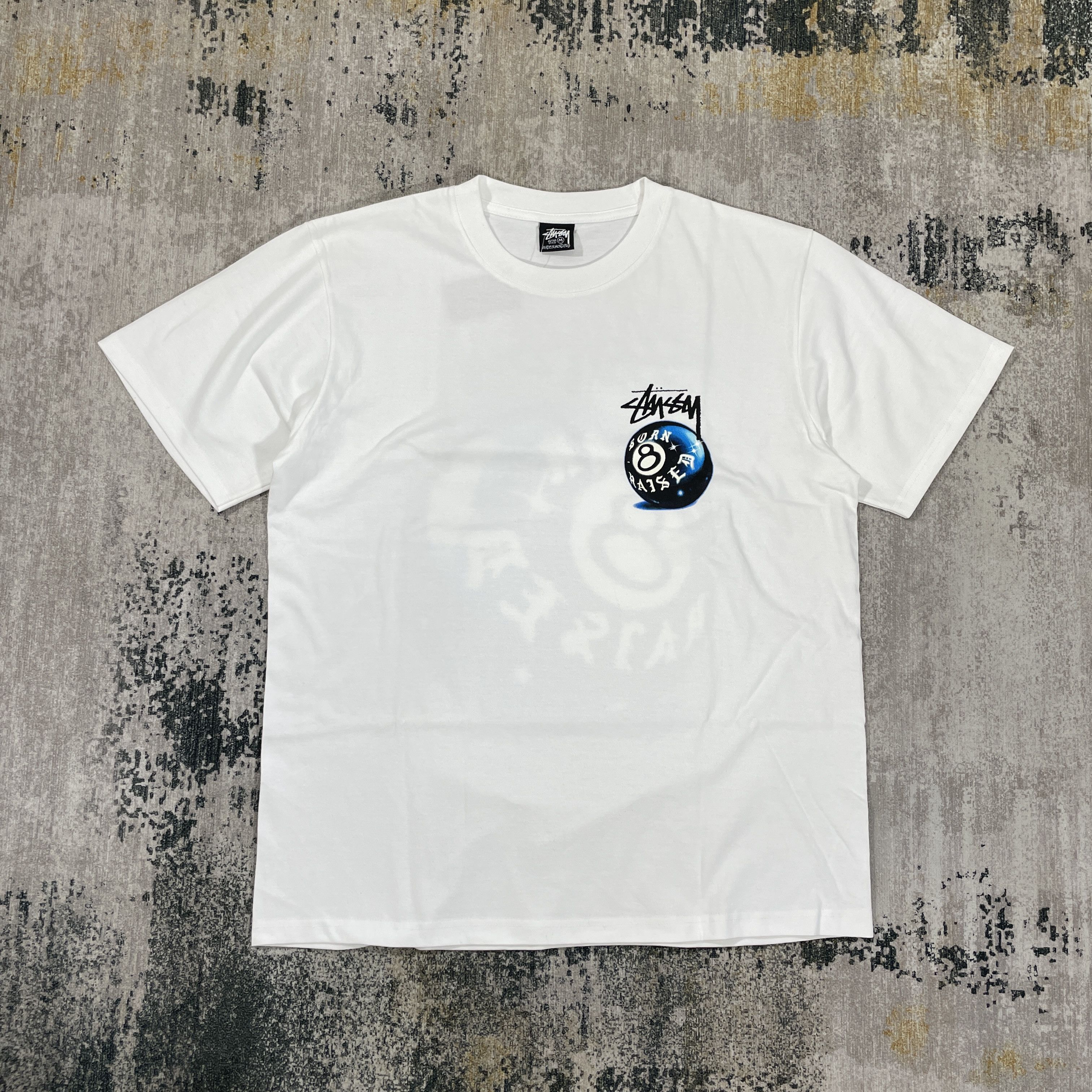 Stussy STUSSY BXR TSHIRT WHITE Size US M / EU 48-50 / 2 - 3 Thumbnail
