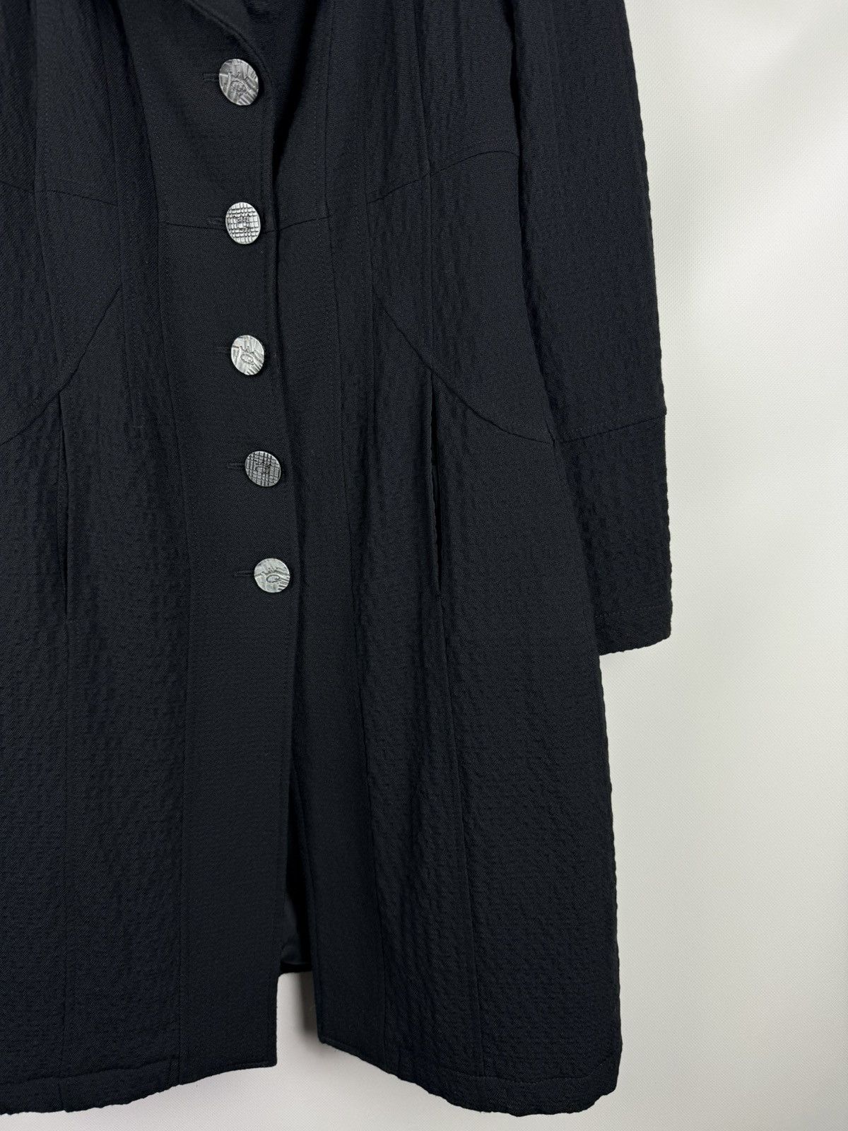 Designer Save The Queen Ladies Wool Blend Long Coat Jacket Size S Size S / US 4 / IT 40 - 8 Thumbnail