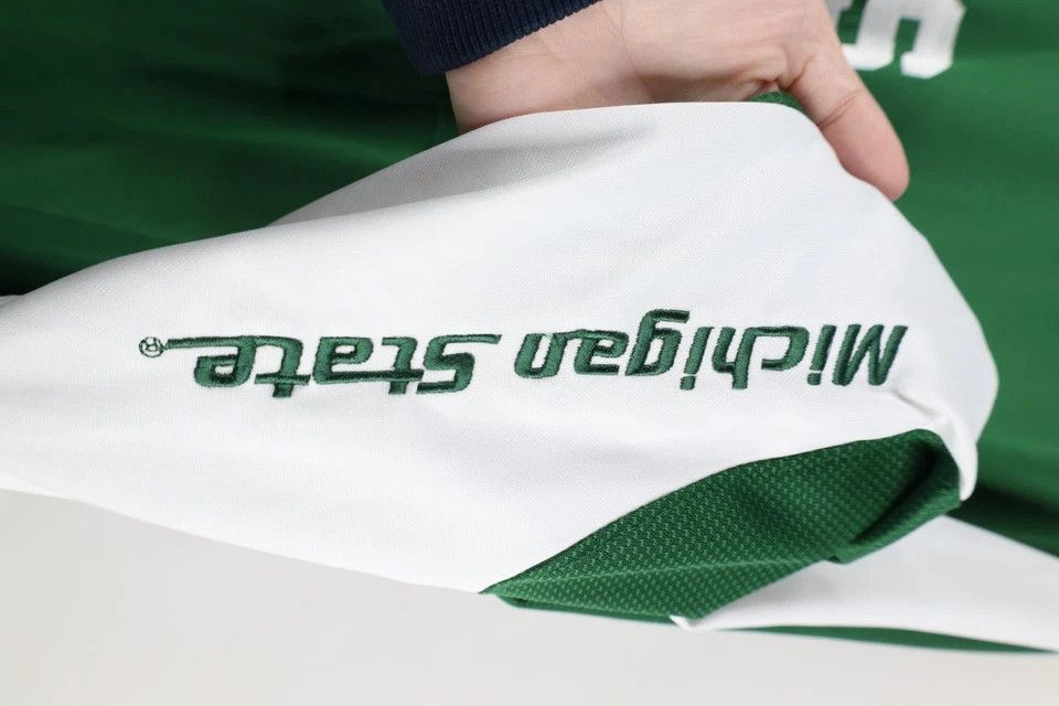 Nike × Vintage Vintage Nike Elite Swoosh Michigan State University Shirt Size US M / EU 48-50 / 2 - 4 Thumbnail