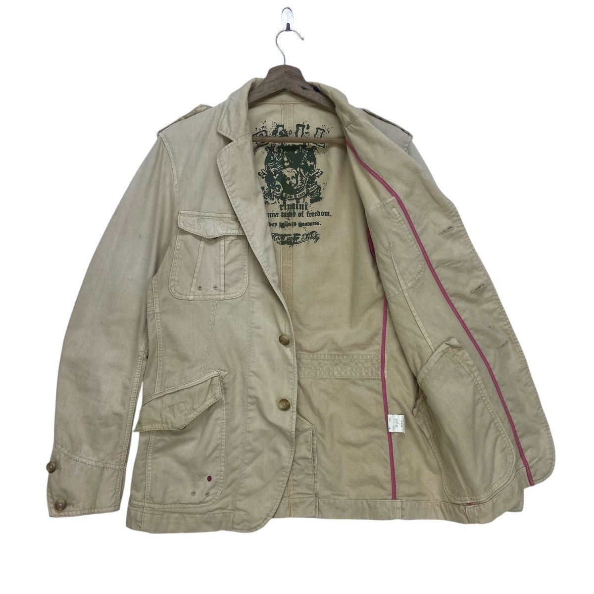 Japanese Brand Vintage Japanese Brand Ball Wanna Taste Freedom Worker Size US S / EU 44-46 / 1 - 2 Thumbnail