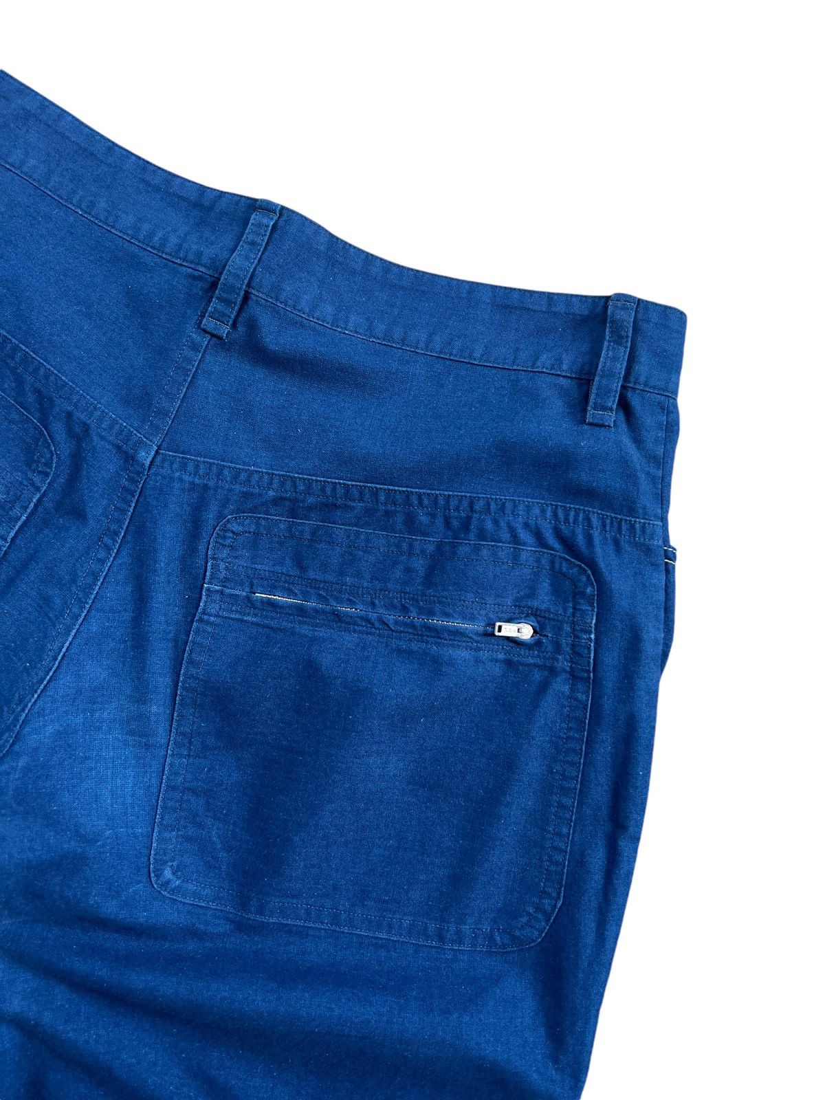Y's × Yohji Yamamoto Yohji Yamamoto Y’s Doube Knee Indigo Pants Size US 33 - 7 Thumbnail