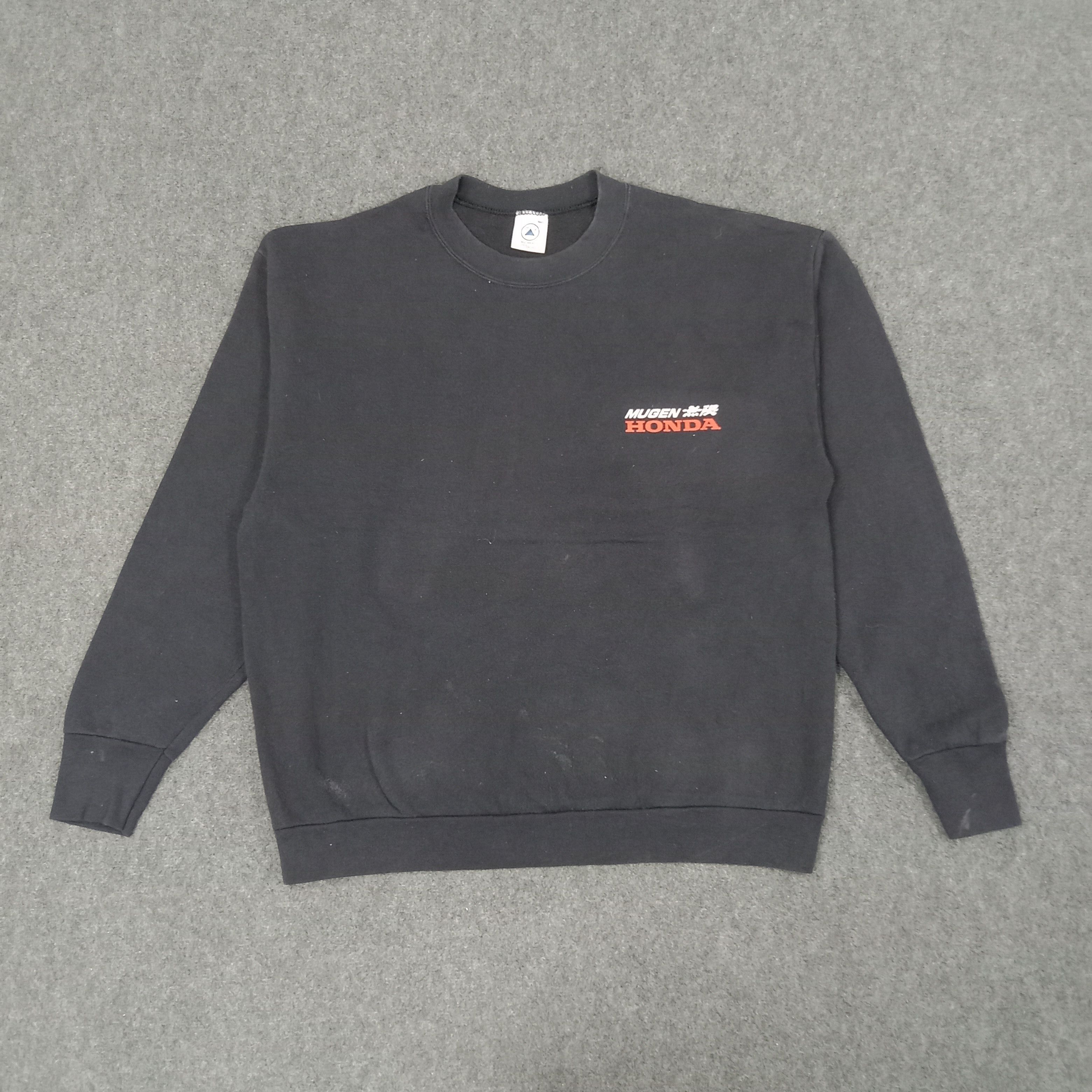 Japanese Brand × Vintage Mugen Honda Japan Motorsports Racing Sweatshirt C218N26 Size US L / EU 52-54 / 3 - 3 Thumbnail