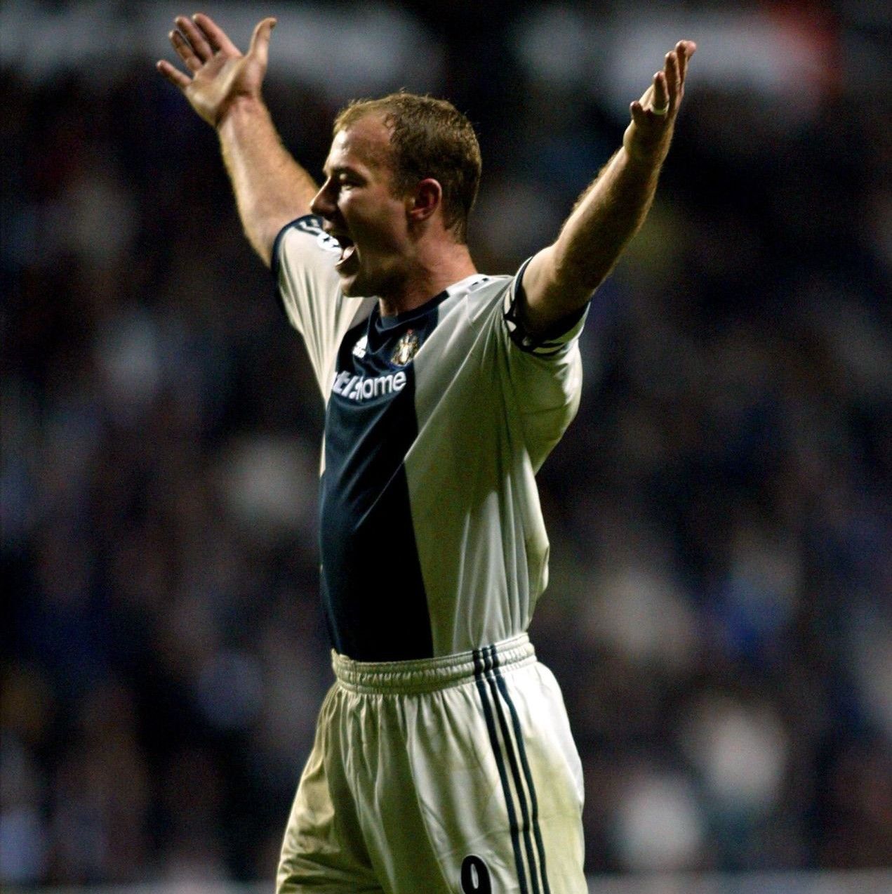 Adidas Newcastle United 2002-2003 Away Jersey Alan Shearer 9 Size US S / EU 44-46 / 1 - 10 Thumbnail