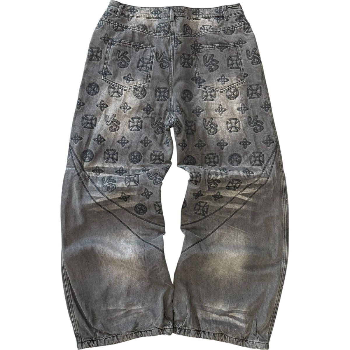 Vale Vale Forever Black Spade Denim Size US 34 / EU 50 - 3 Thumbnail