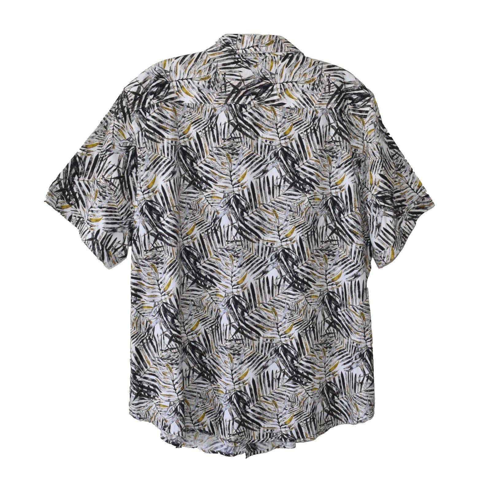 Robert Graham ROBERT GRAHAM White Short Sleeve Button Down Shirt Size 2XL Size US XXL / EU 58 / 5 - 3 Thumbnail