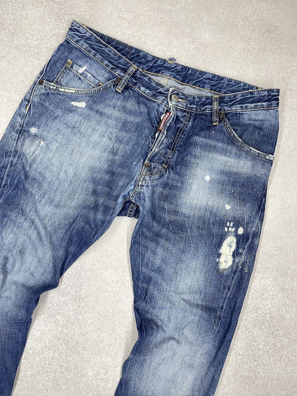 Dsquared2 Dsquared2 Classic Kenny Jeans Denim Distressed Size US 34 / EU 50 - 9 Thumbnail