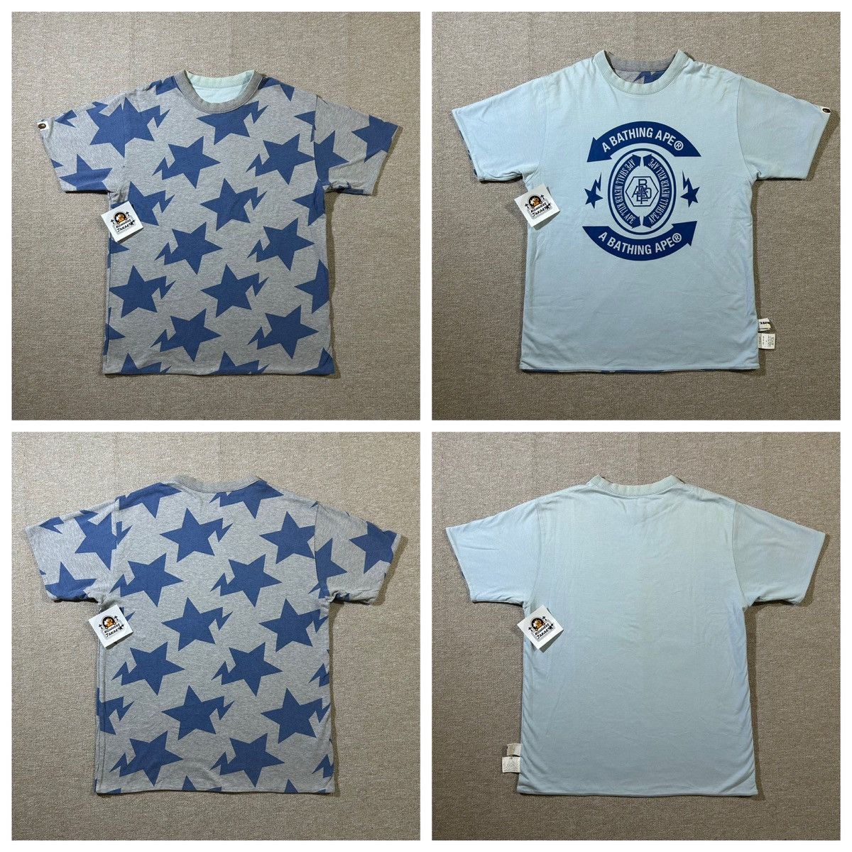 Bape Bapesta Reversible Tee Size US M / EU 48-50 / 2 - 1 Thumbnail