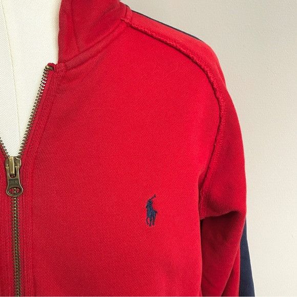 Polo Ralph Lauren Ralph Lauren Hoodie in Red / Blue - Small Size S / US 4 / IT 40 - 4 Thumbnail