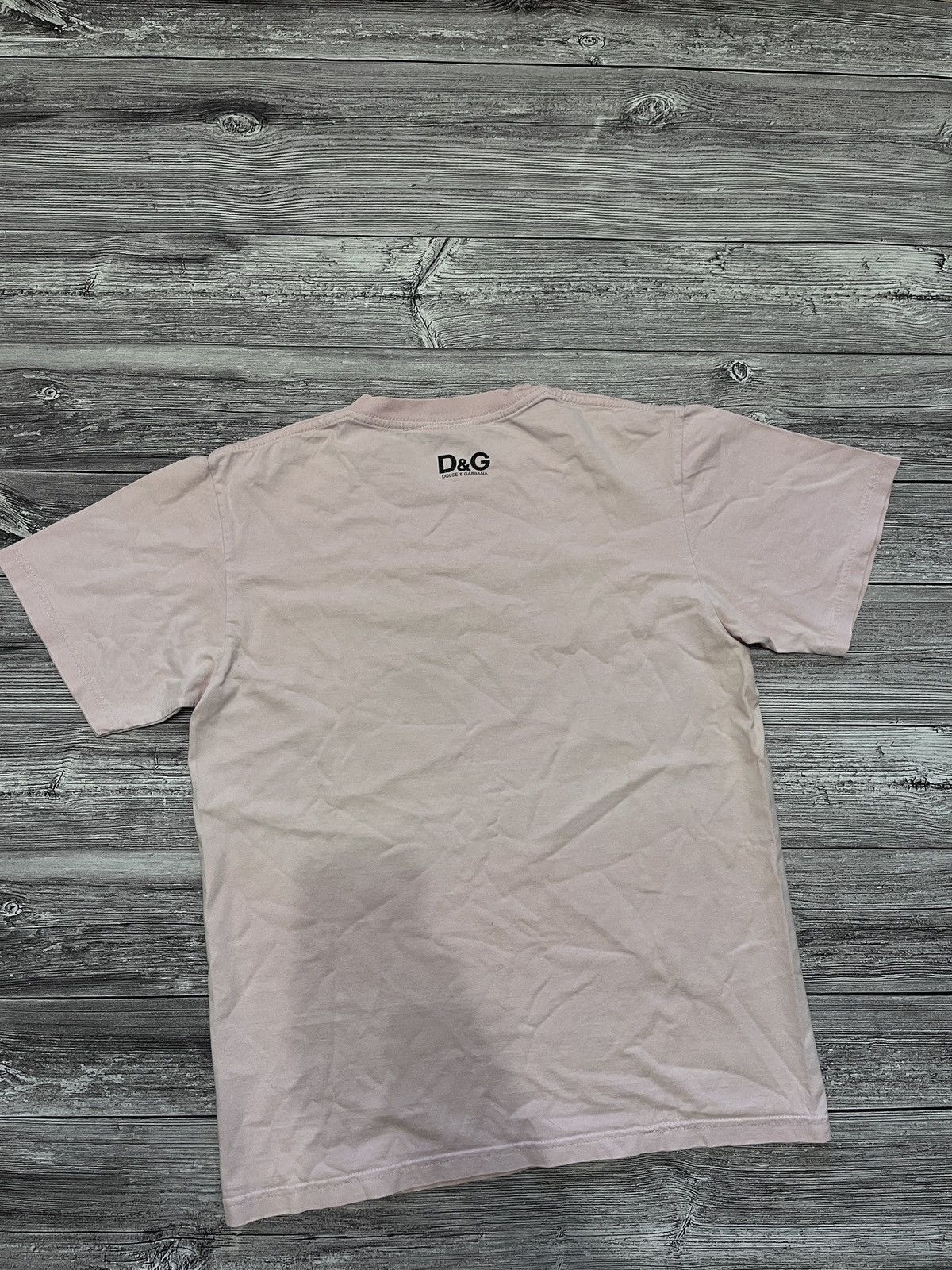 Dolce & Gabbana Dolce & Gabbana D&G Logo T-Shirt Pink Size US L / EU 52-54 / 3 - 7 Thumbnail