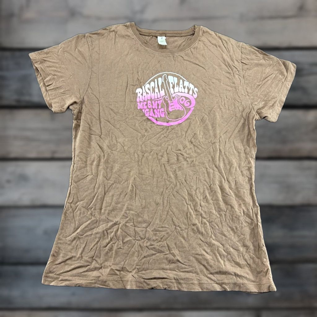 Vintage VINTAGE Bluest Sheer Shirt Womens XL Brown Short Sleeve Graphic Cotton Y2K 90s Dog Funny Logo Pullover Crew Neck Regular Sleeve T-Shirt Size XL / US 12-14 / IT 48-50 - 1 Thumbnail