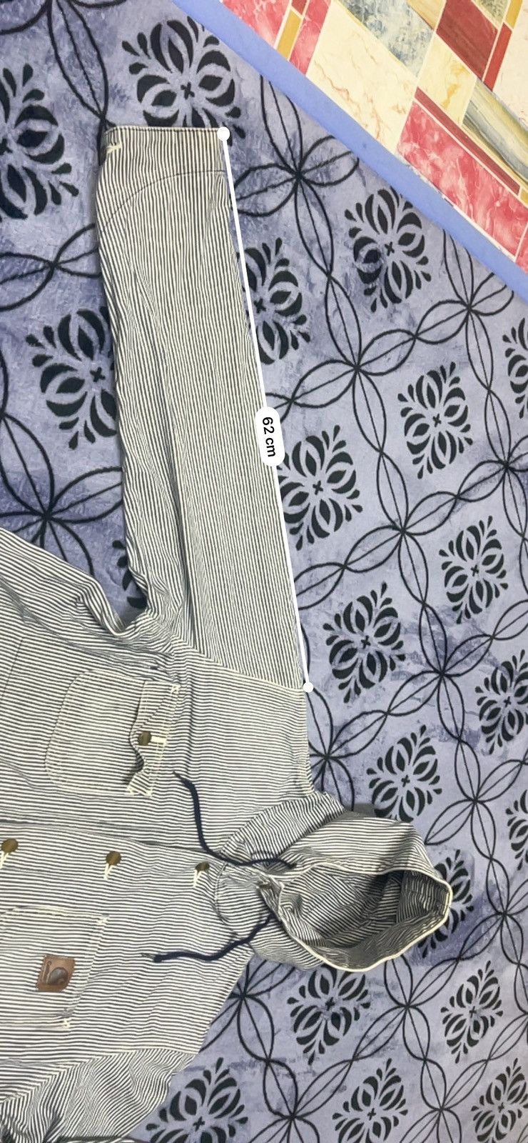 Carhartt Wip Carhartt WIP - Denim Jacket (hickory stripe) Size US XL / EU 56 / 4 - 16 Thumbnail