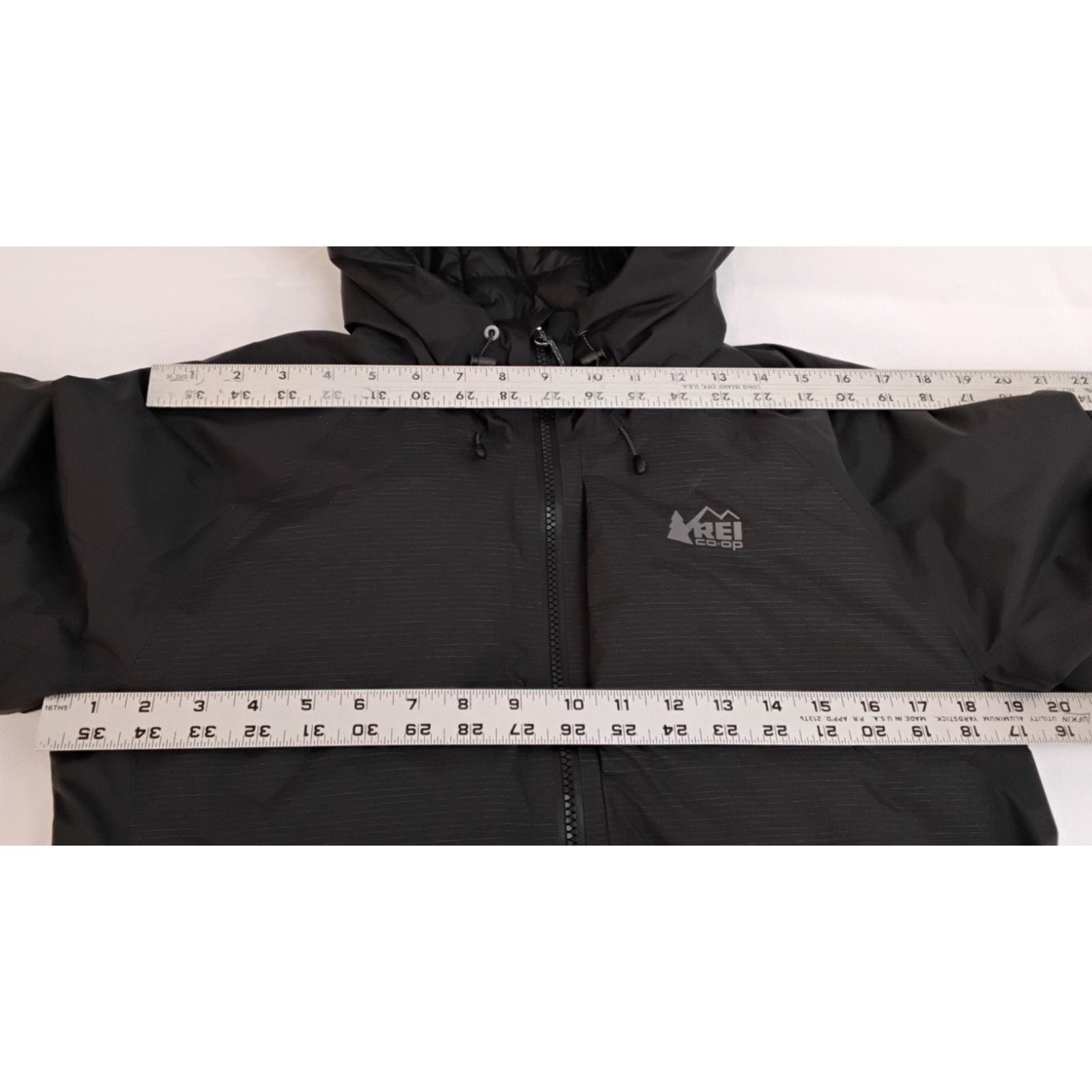 Rei REI Stormhenge Hydrowall 2L Down Jacket Women's M Black Hood Size M / US 6-8 / IT 42-44 - 15 Thumbnail