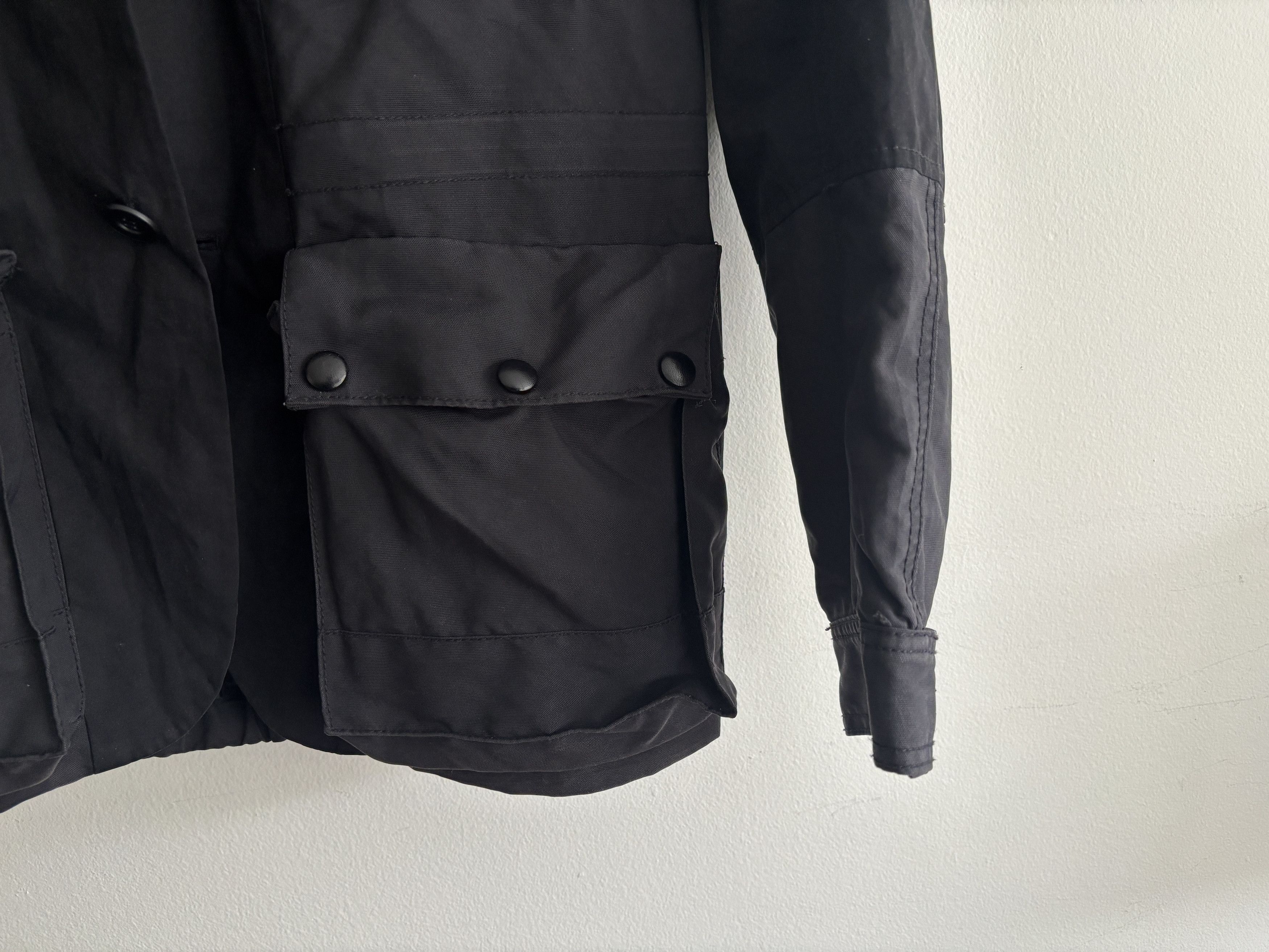 Kai Aakmann Kai-Aakmann Hooded Hybrid Black Field Jacket - Medium Size US M / EU 48-50 / 2 - 13 Thumbnail