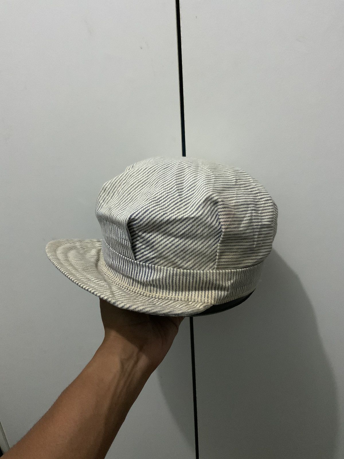 Vintage Vintage Lupes Fade Hickory Stripe Hat Size ONE SIZE - 2 Thumbnail