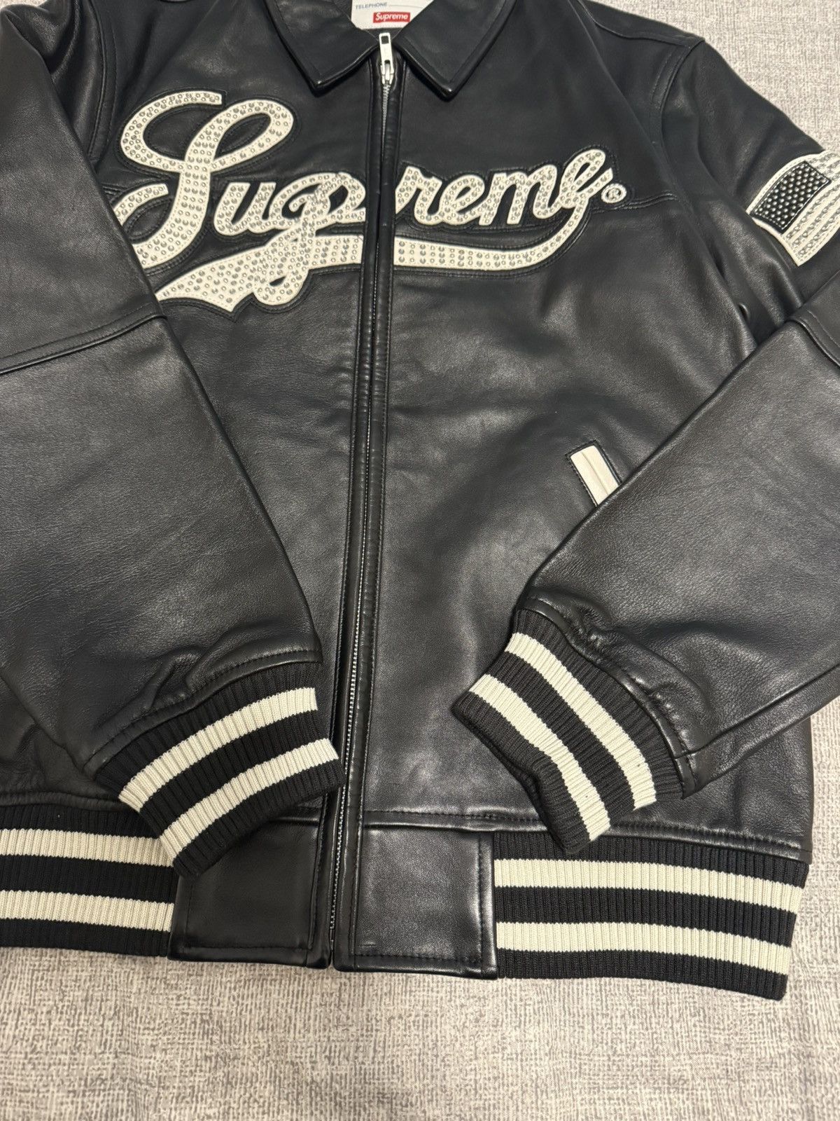 Supreme Supreme uptown studded leather jacket black new with tag Size US M / EU 48-50 / 2 - 5 Thumbnail
